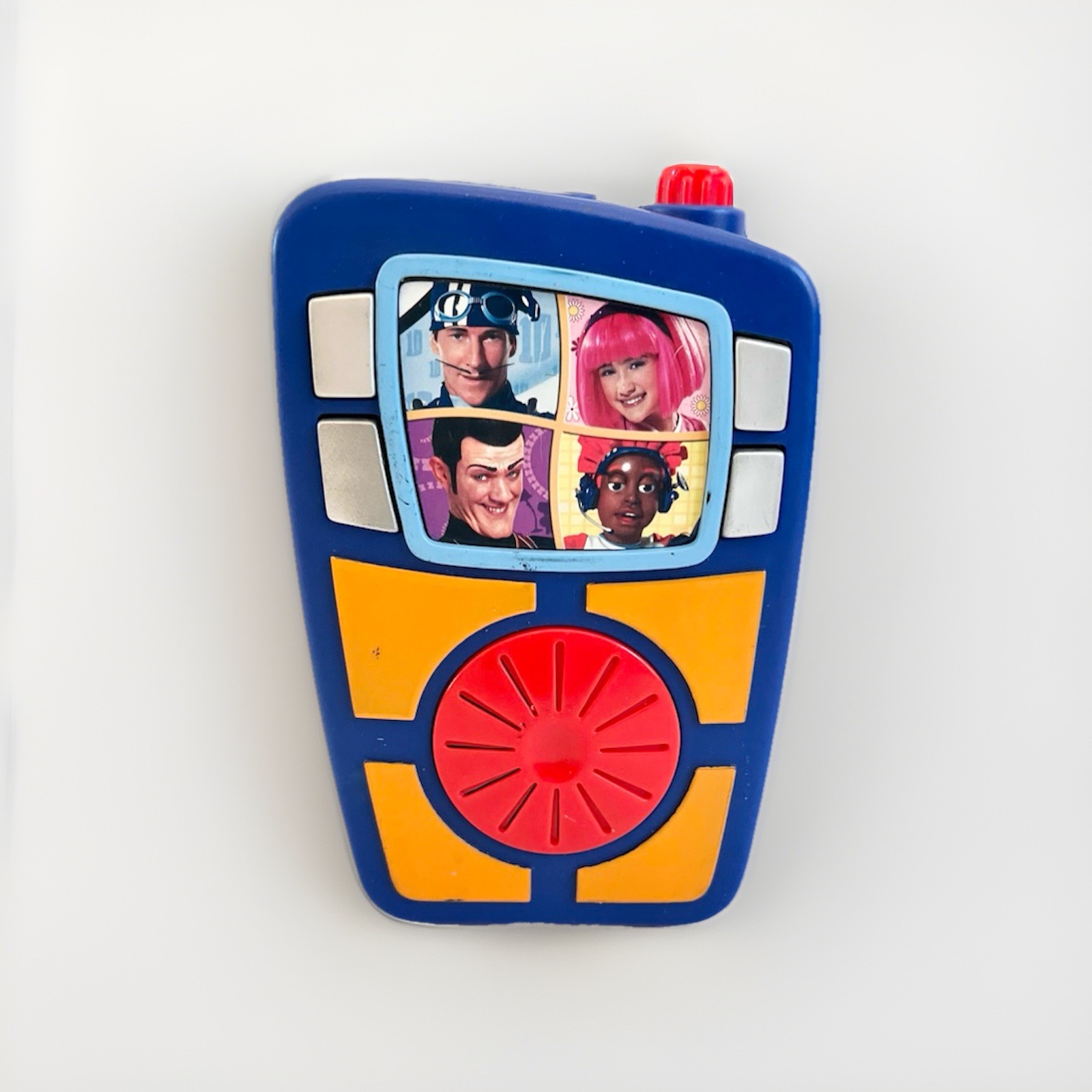 Vintage 2004 Lazy Town Music Player 6 Songs + Phrases Nick Jr Mattel Toy