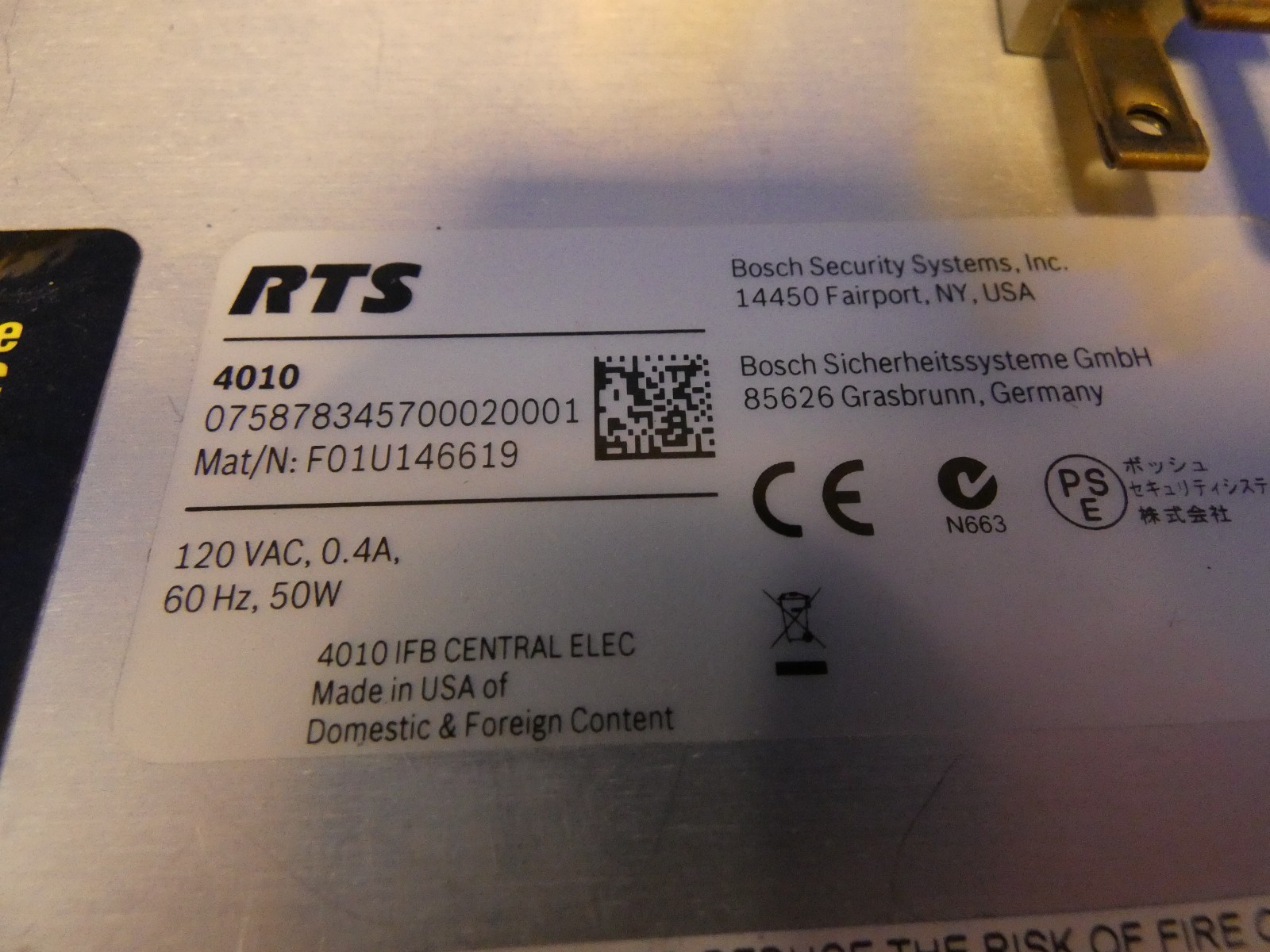 RTS Systems Series 4000 IFB System Central Electronics Model 4010 (QTY 3 Total)