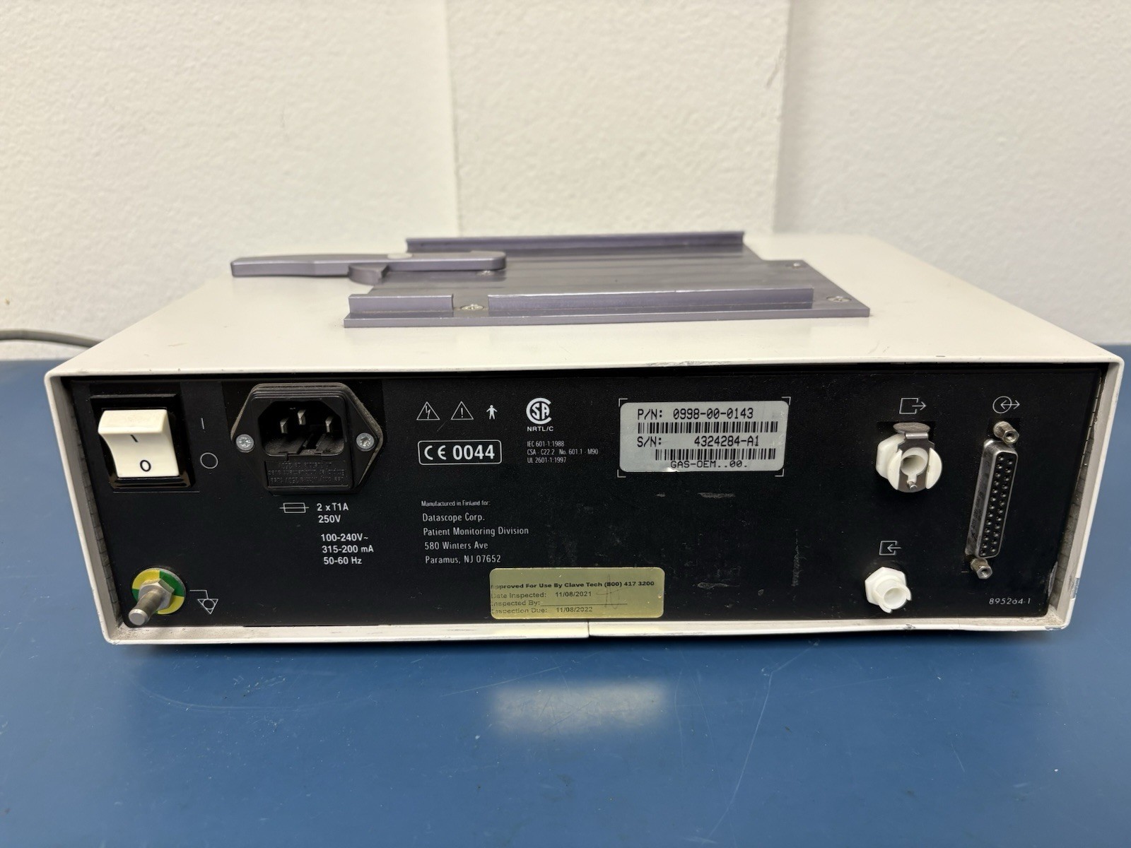 Datascope Gas Module II