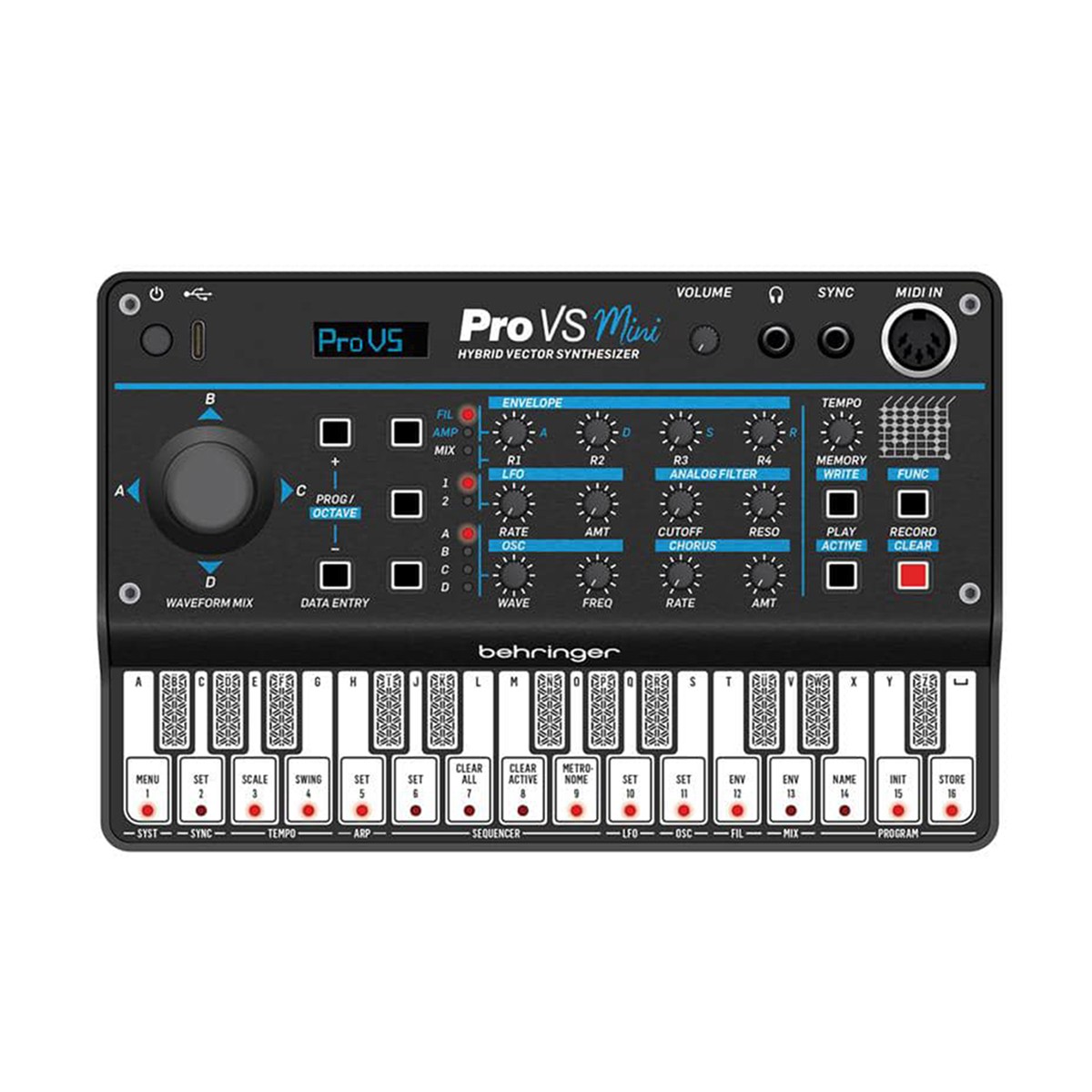 Behringer Pro VS MINI Hybrid Vector Synthesizer