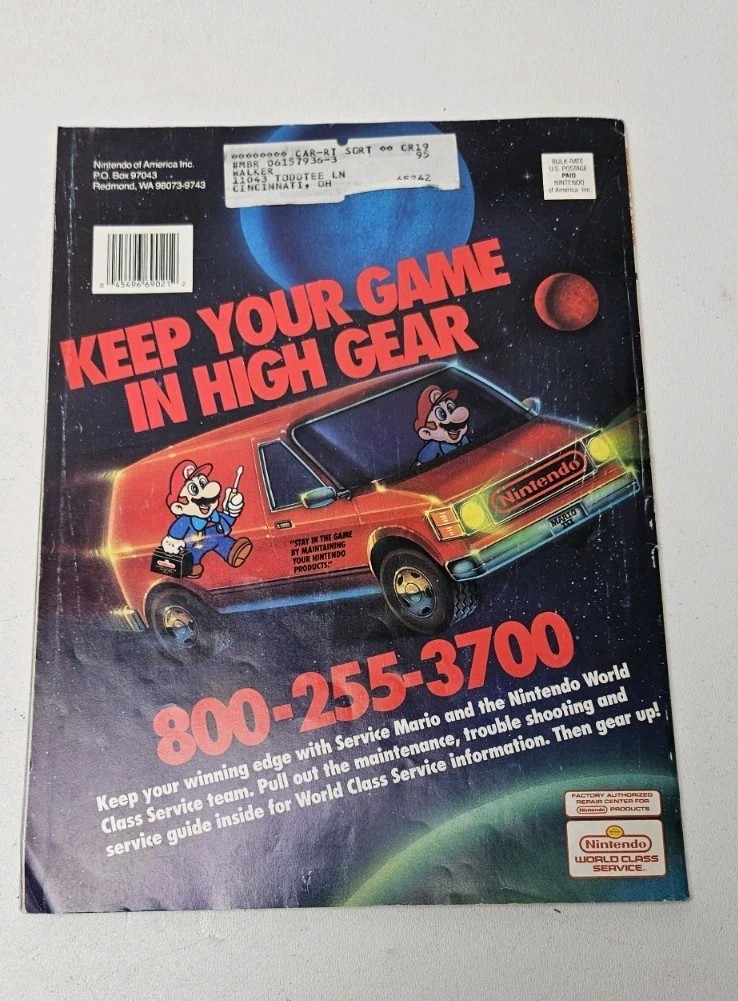 Nintendo Power Issue Volume 27 Mega Man Dr Wily’s Revenge with POSTER