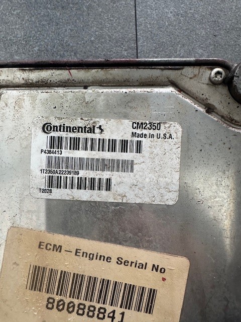 CORE Cummins X15 EPA17 Engine Control Module ECM ECU CM2350 4384413 4384412