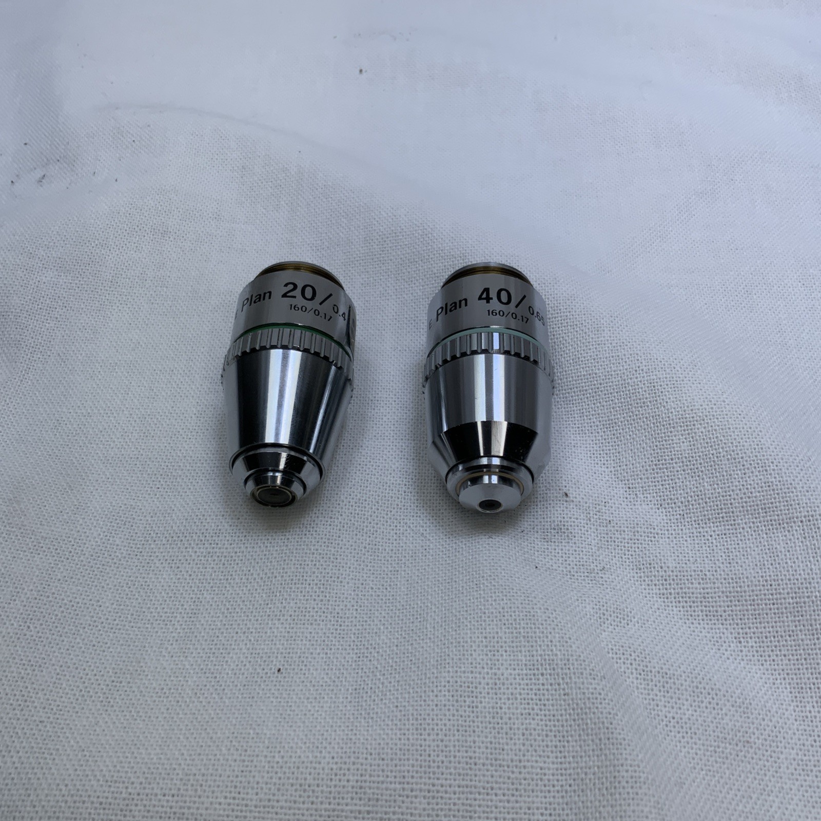 Nikon Microscope Objective E Plan 20 & 40
