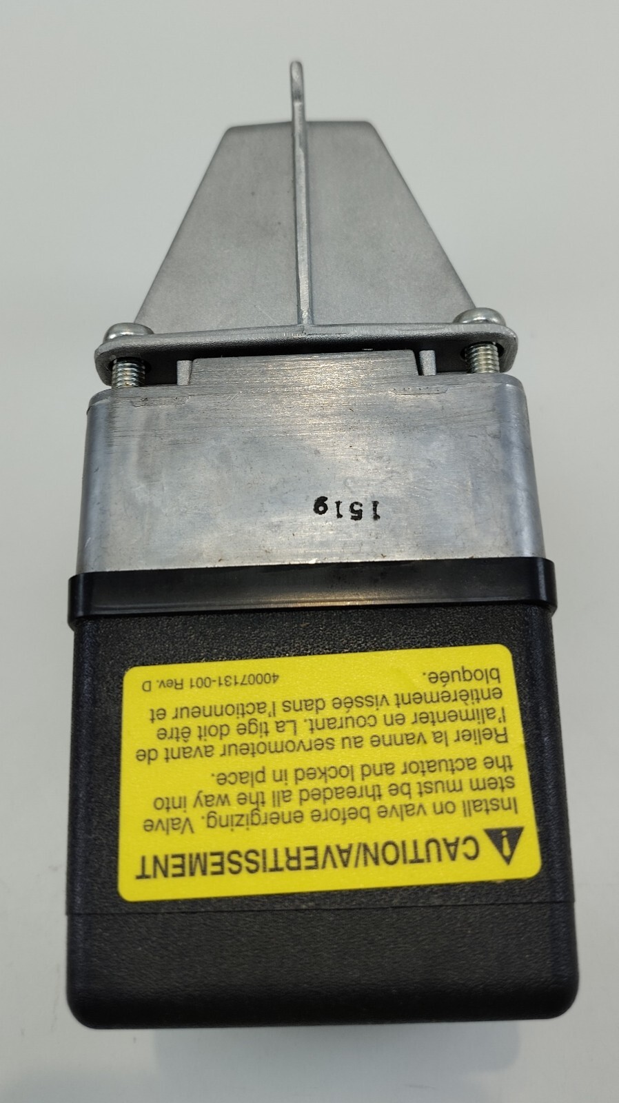 HONEYWELL ML6984A4000 Non-Spring Direct Coupled Return Valve Actuator