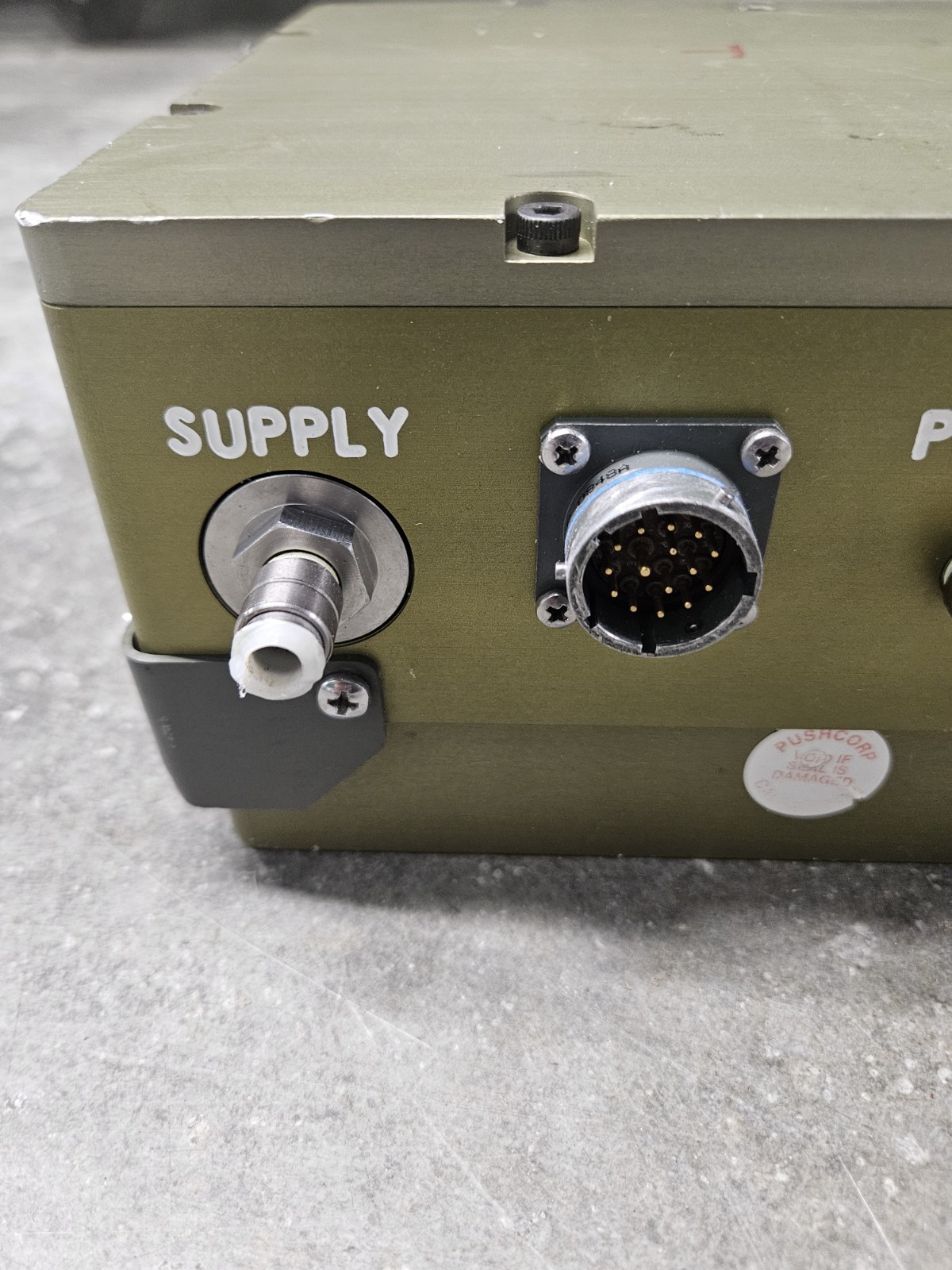 PushCorp AFD1100 Active Compliance Force Device For Robotics UNTESTED FOR PARTS