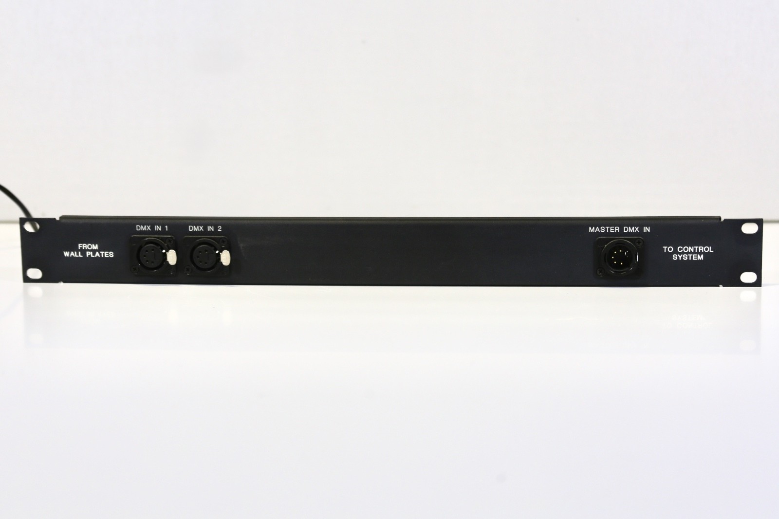 DMX Patch Bay Rack Unit – 2 DMX Inputs + Master DMX In – Stage Lighting
