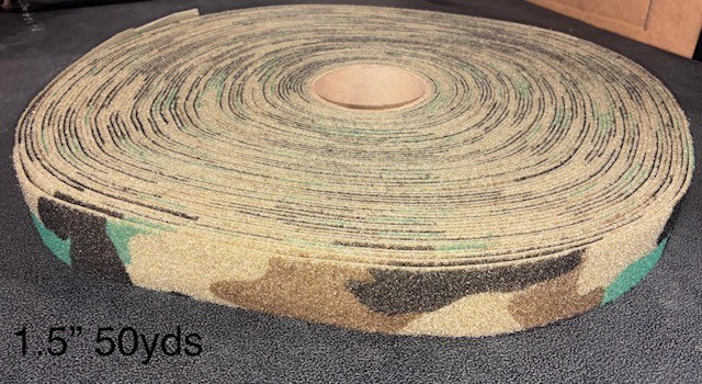 SEW-ON NYLON FASTENER TAPE WOODLAND 1-1/2 INCH LOOP 50 YARD ROLL