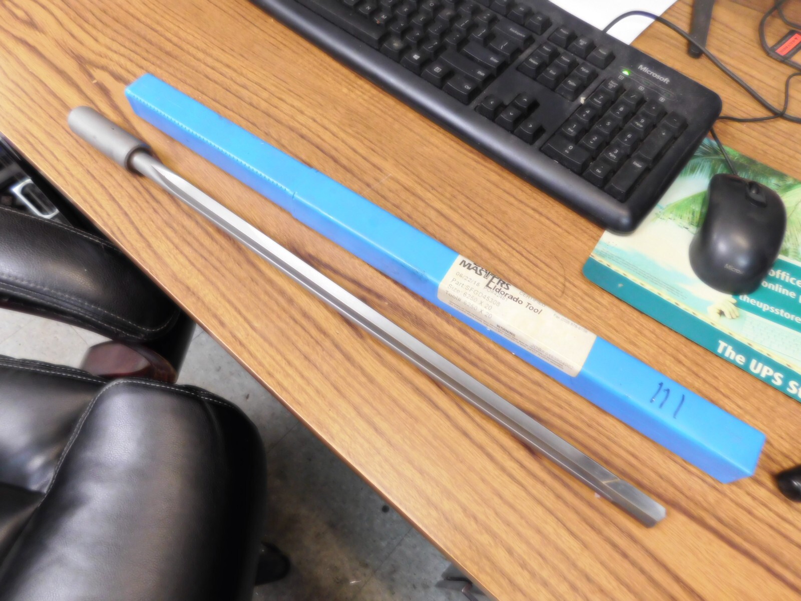 Gun Drill Eldorado .5000 x 22" Carbide Tipped Gun Drill