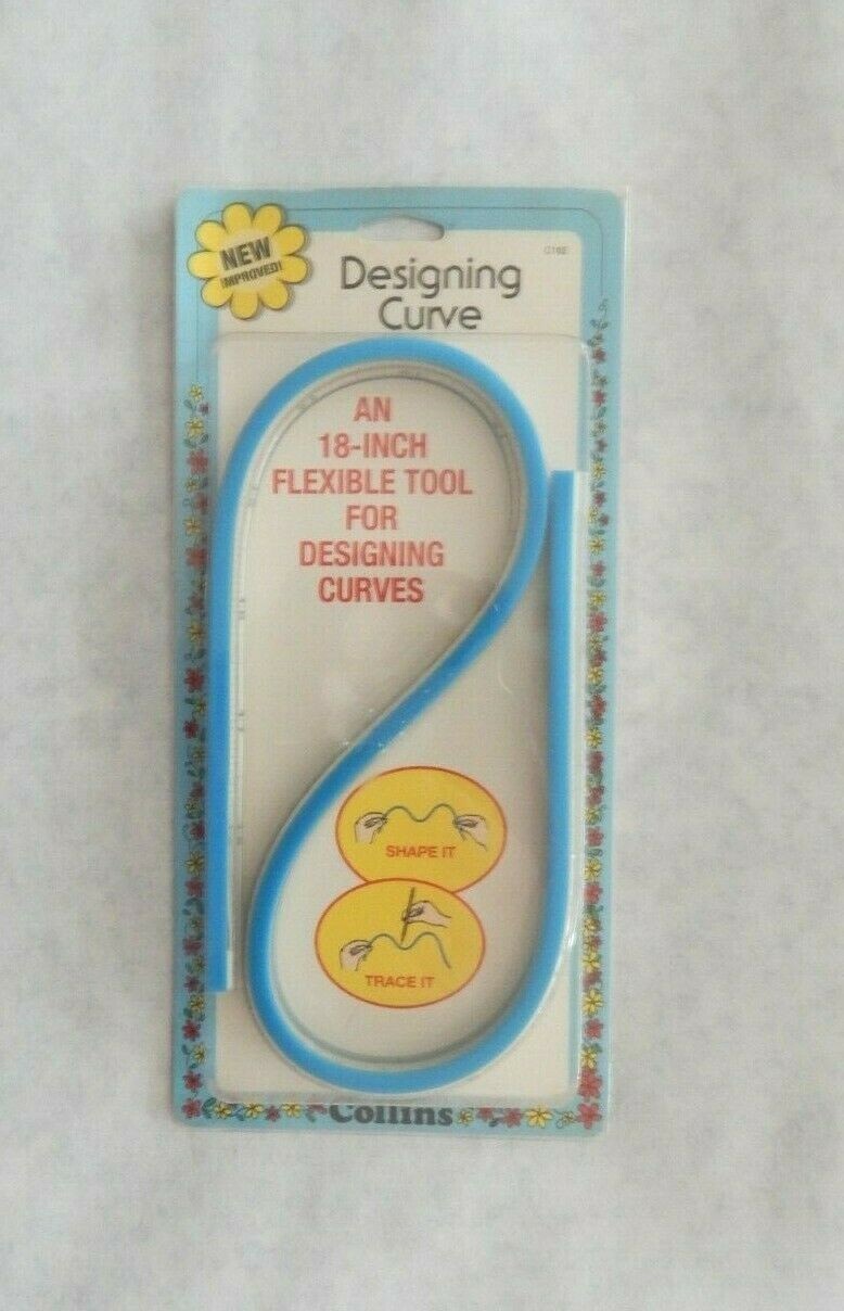 Collins Brand 18 inch Quilting Tool Flexible Designing Curve Sewing Crafting