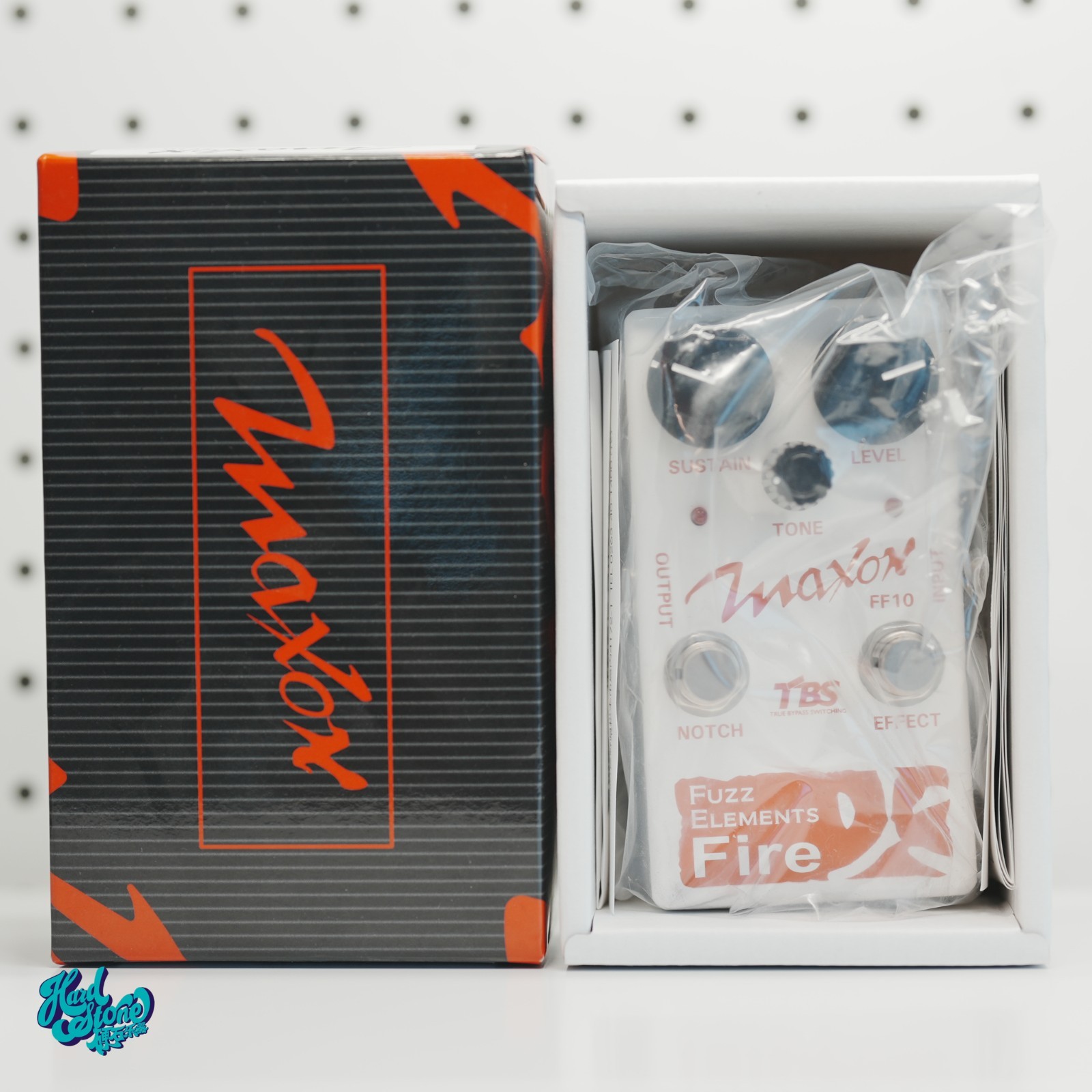 Maxon FF10 Fuzz Elements Fire Fuzz Guitar Pedal