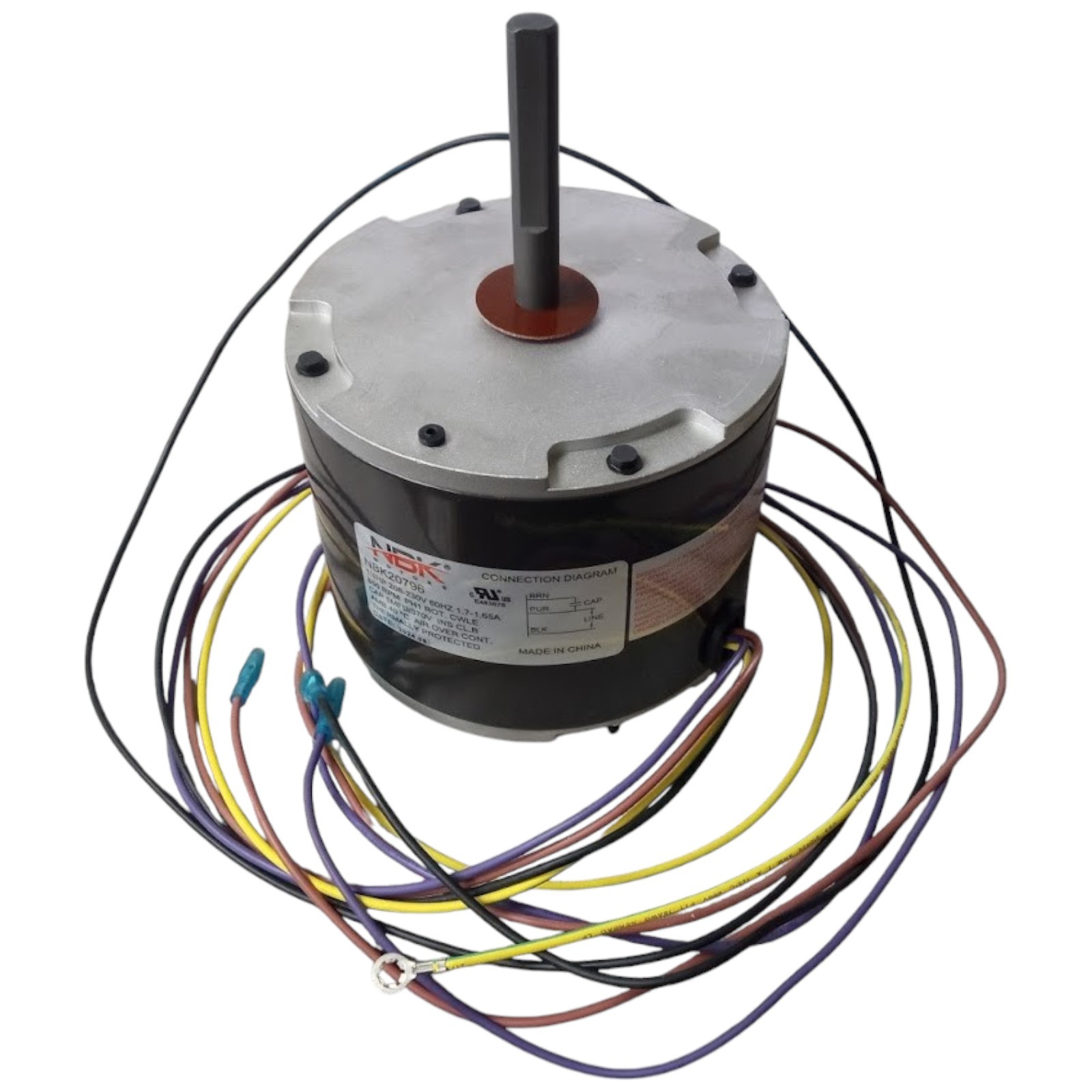 Air Conditioner Condenser Fan Motor for York S1-024-25119-000 1/4HP 850RPM 230V