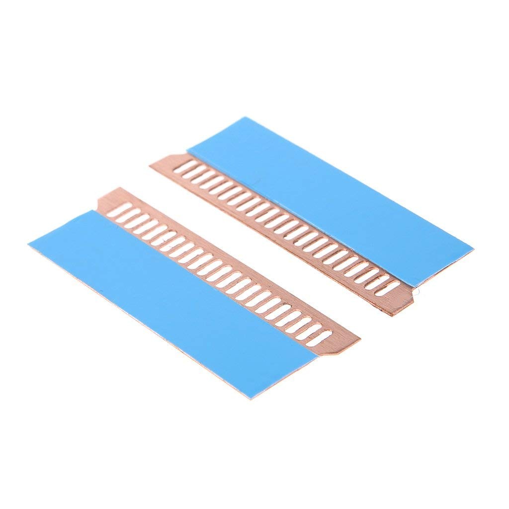 Easycargo Laptop Memory Heatsink Kit, Copper Heat Sink + Pre-Applied Thermal...