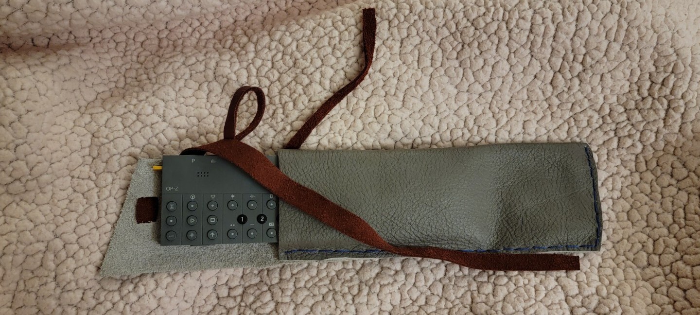 Op-z Handmade Case - Organic Textile Leather - Eco Friendly