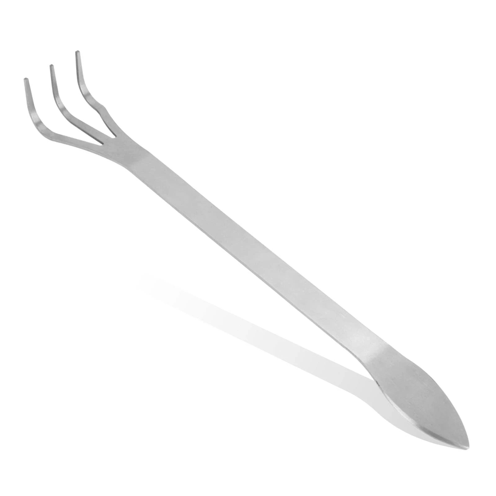 Stainless Steel 3 Prong Root Rake Pick Set Bonsai Tool Root Pick Rake Gardening