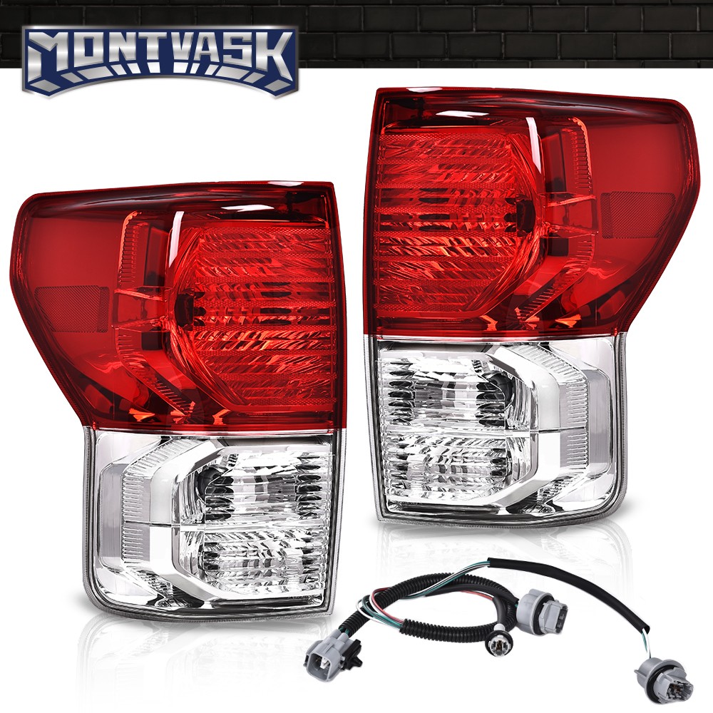 Pair/Left/Right Tail Lights Brake Lamps Fit For 2007-2013 Toyota Tundra