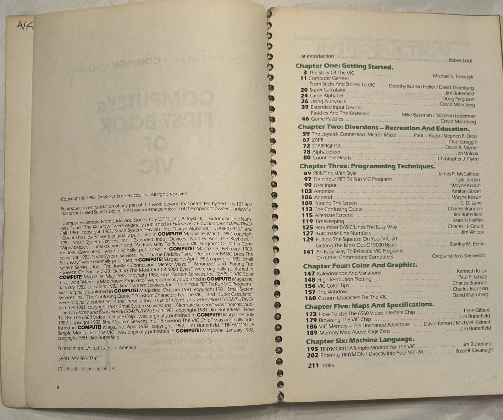 Compute!s First Book of VIC Games Programs & Helpful Info Commodore VIC-20