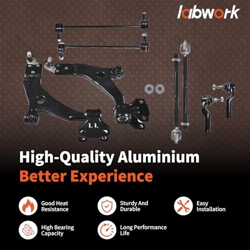 8Pcs Front Lower Control Arms Ball Joint Bushing Replacement for Escape 2013