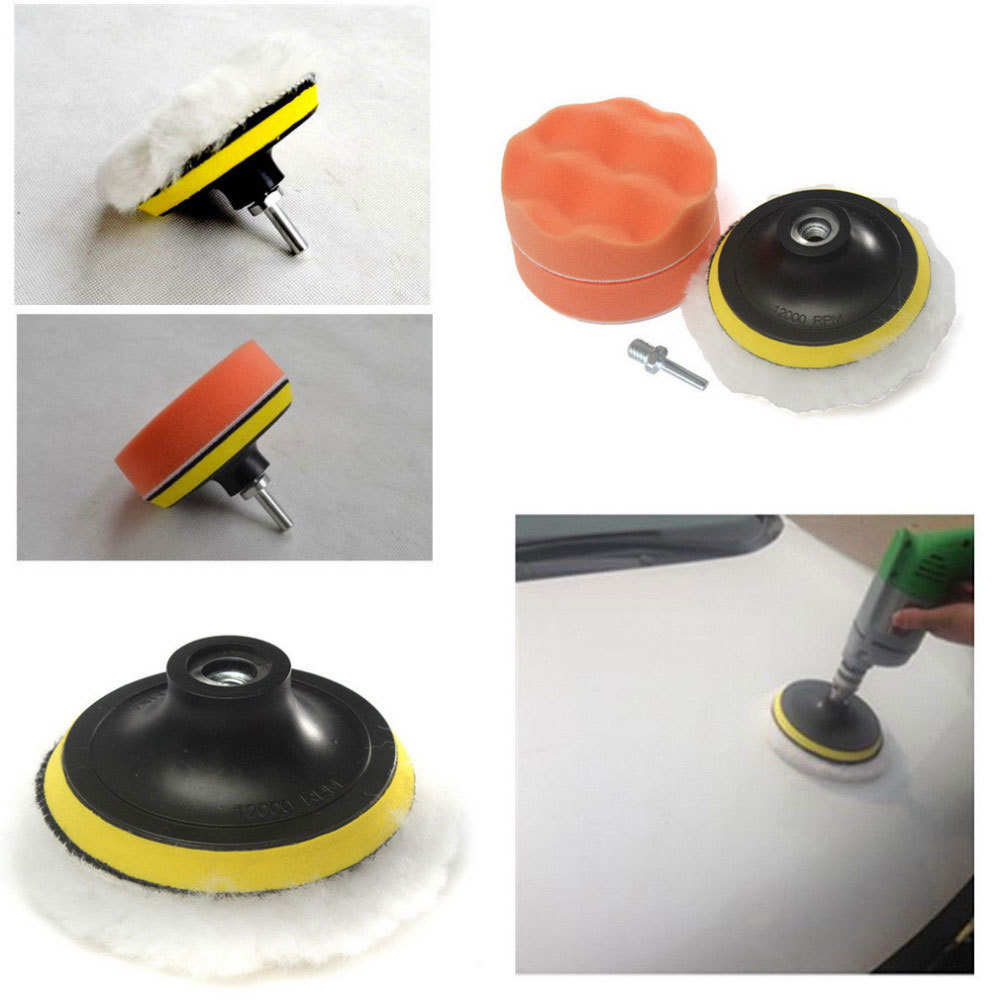 Set Of 21 Car Polishing Sponges For Drill With M10 Adapter HRB5