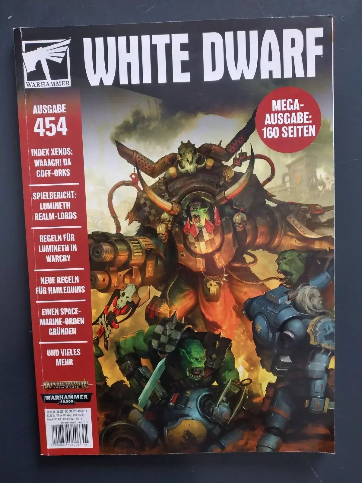 Warhammer 40k*White Dwarf 454*New Rules for Harlequins*40000*RPG*