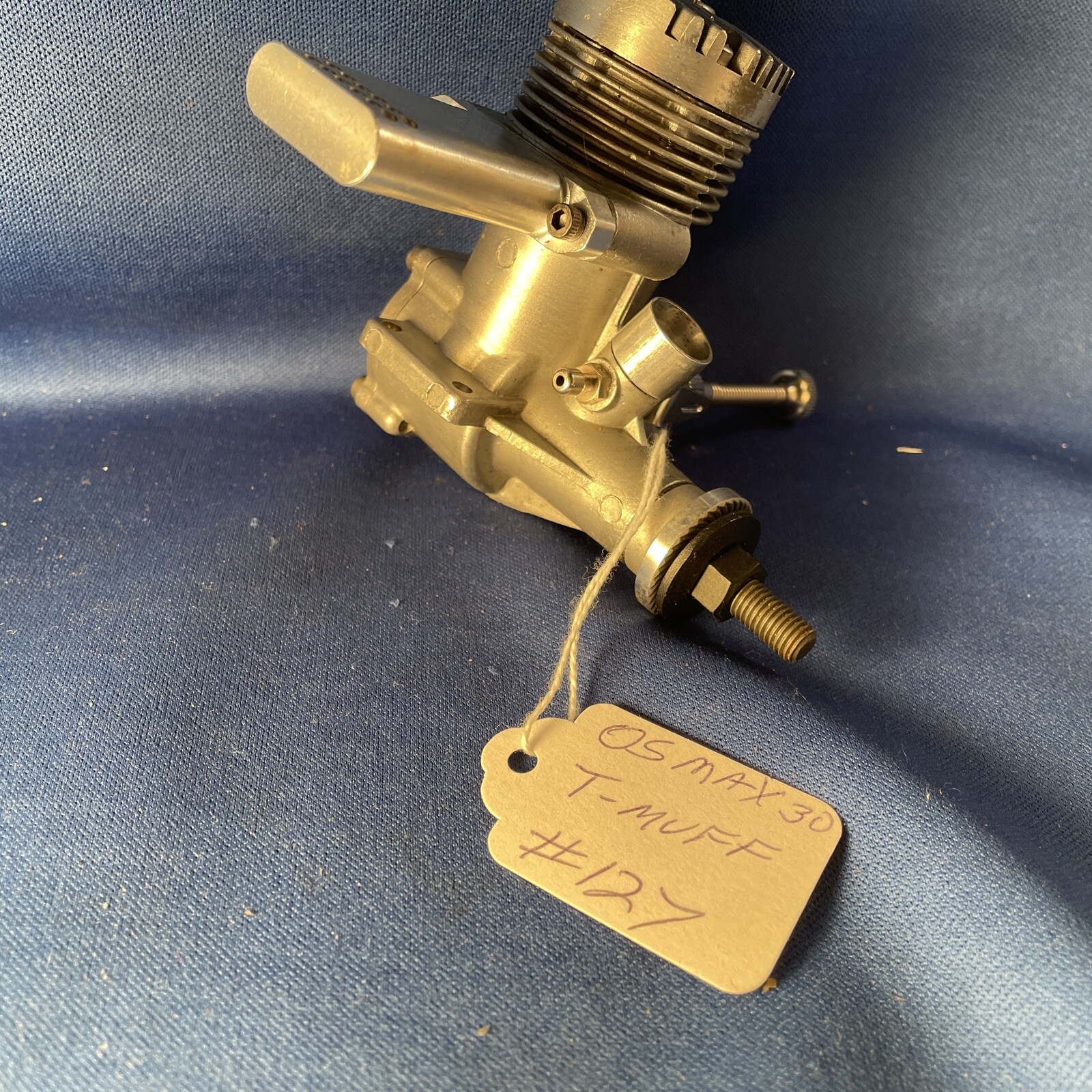 OS MAX 30 C/L WITH  T-MUFFLER EXCELLENT  #127