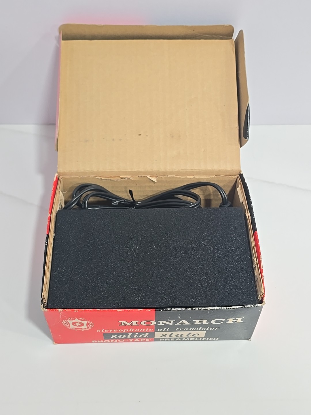 Monarch Stereophonic Solid State Phono-Tape Preamplifier PRE-302 + Original Box