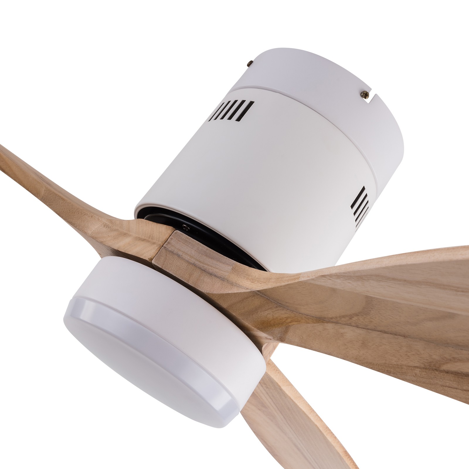 52 Inch Smart Ceiling Fan with Dimmable Light 6-speed Adjustable Ceiling Fan