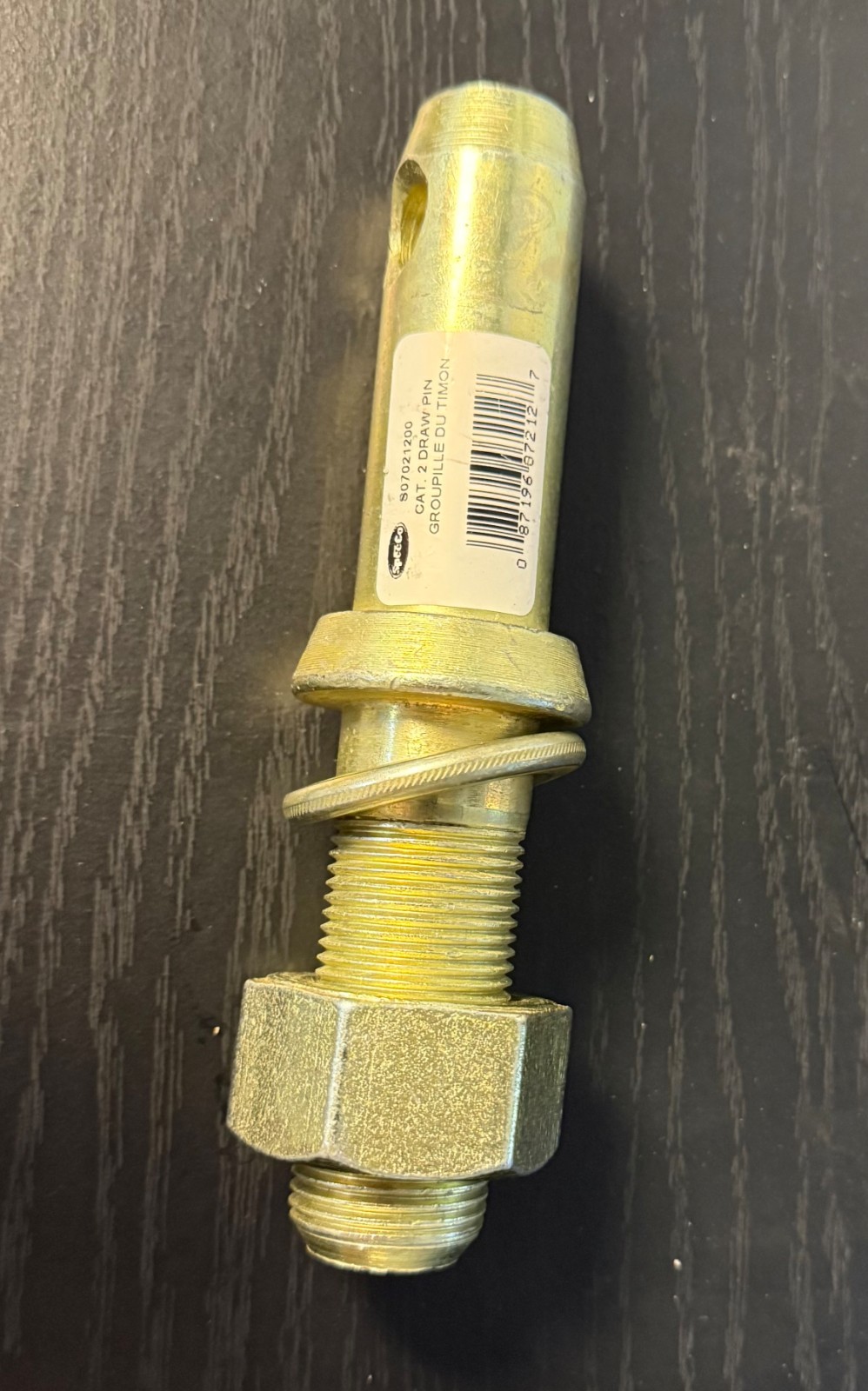 SpeeCo S07021200 Draw Pin Hitch 1-1/8” X 6-1/4”