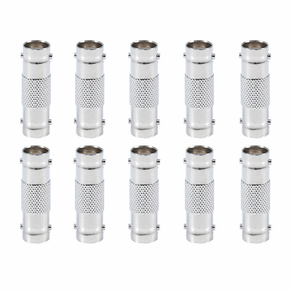 10pcs BNC Female To BNC Female Connector couplers Adapter For CCTV Video Camera