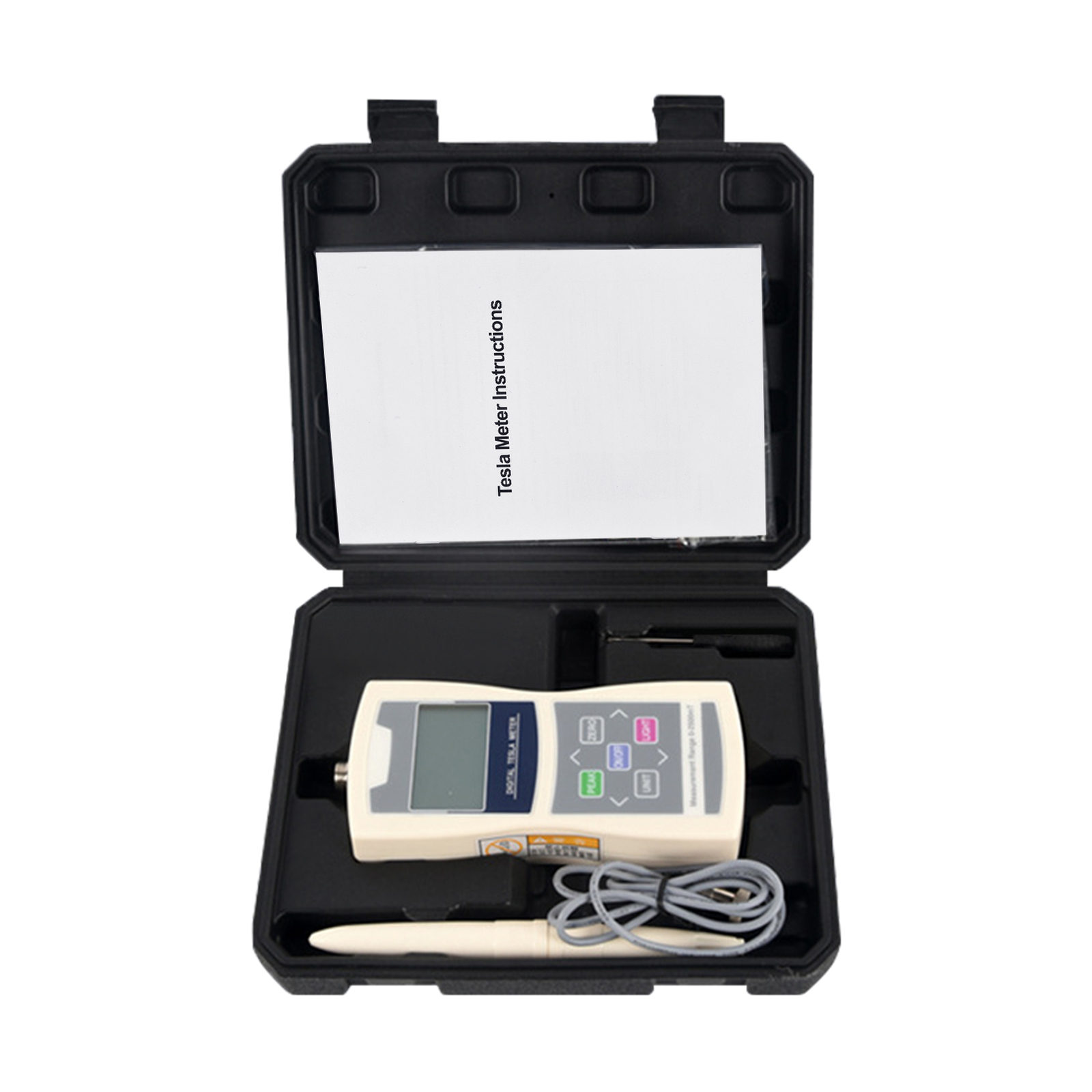 Digital Tesla Meter Gaussmeter Auto  200mT/ 2000mT High Accuracy H8W0