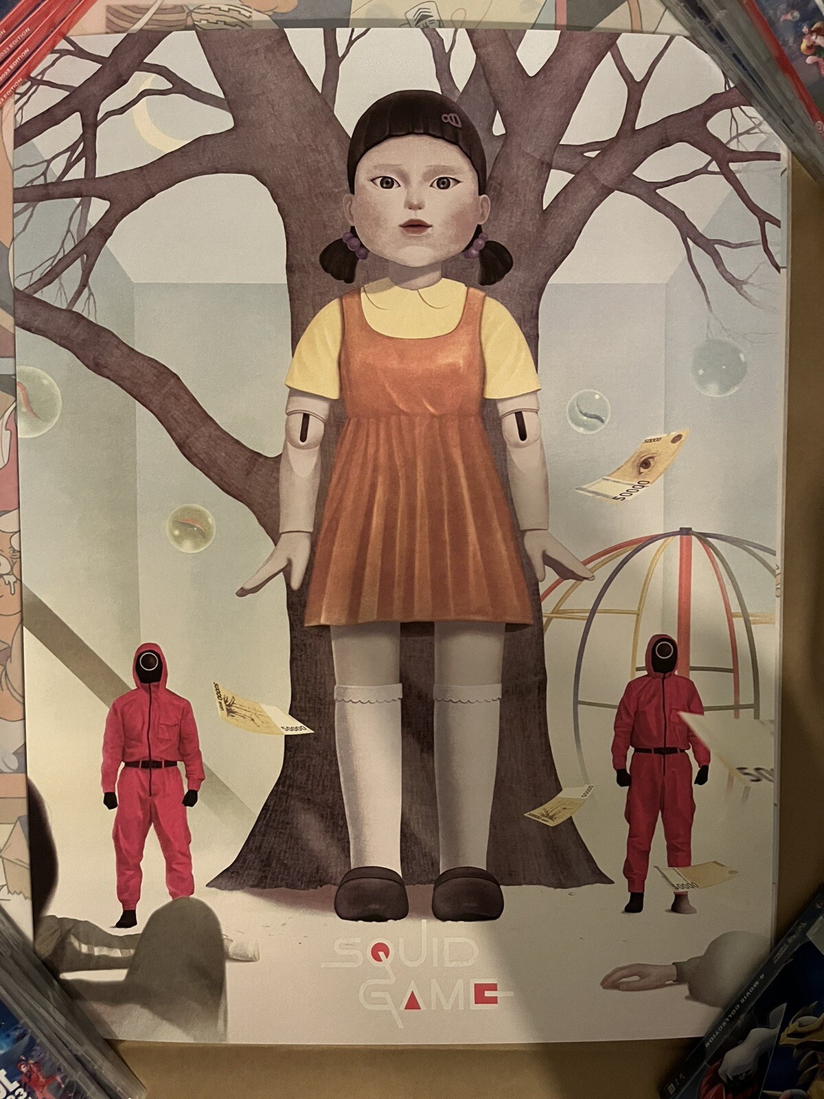Squid Game Mondo Poster Art Print Jiwoon Pak Netflix Korean Drama Limited LE