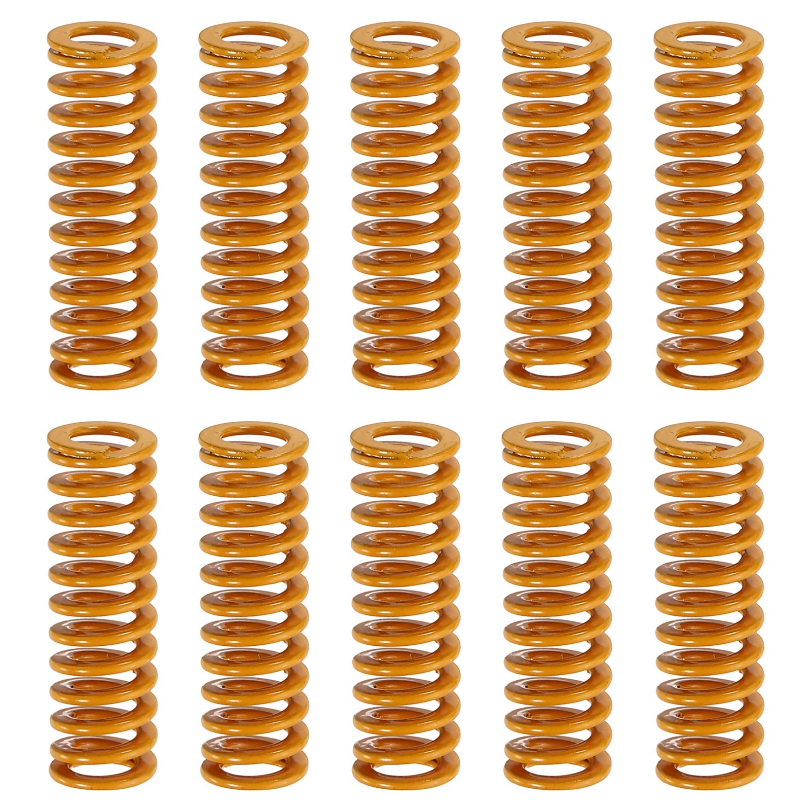 10pcs 3D Printer Heating Bed Spring, 8mm OD 25mm Length 3D Printer Parts