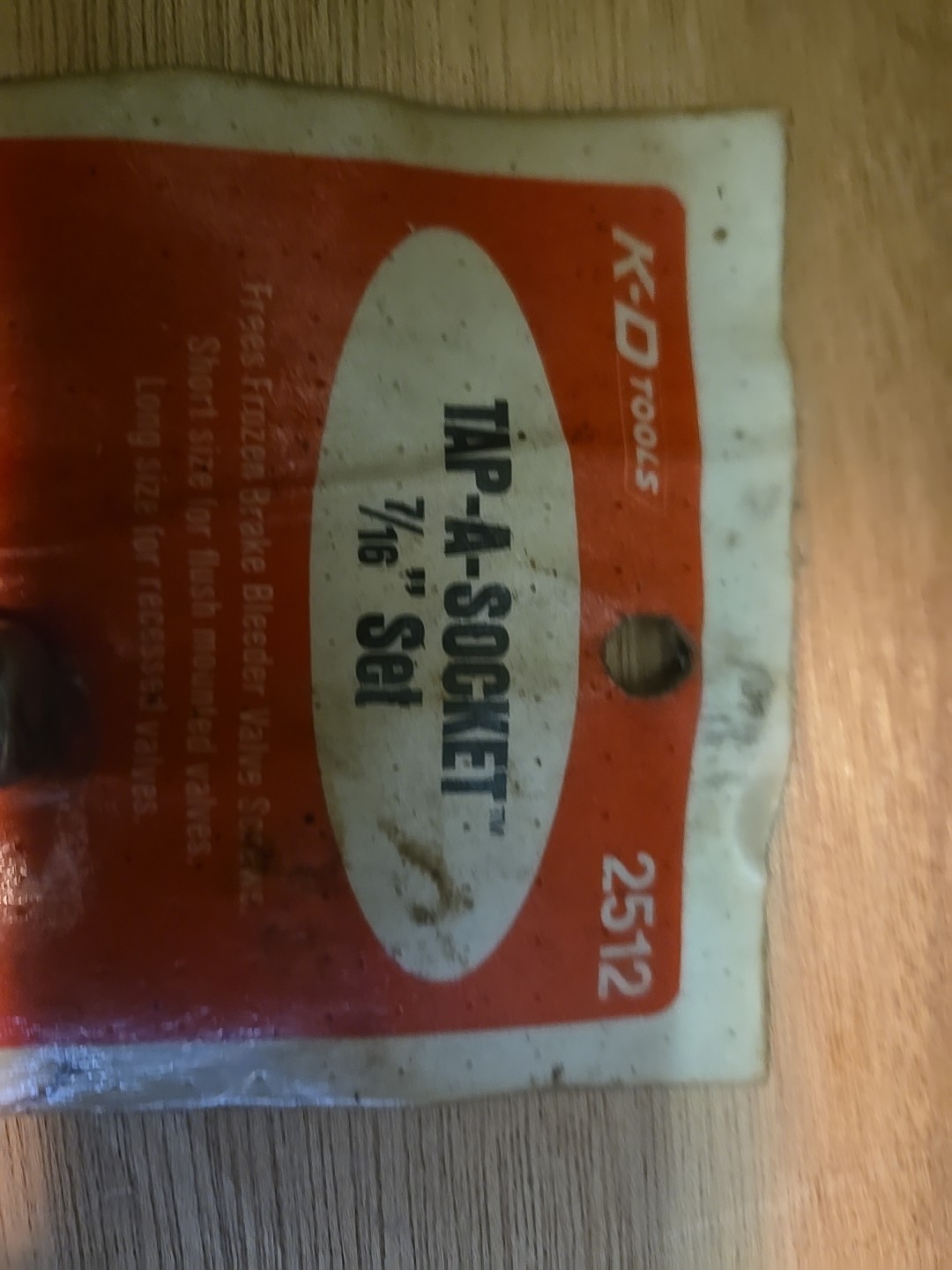 KD Tools 2512 Tap-A-Socket 7/16"
