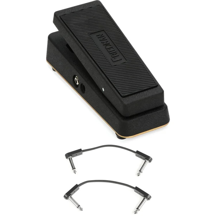 Friedman Gold-72 No More Tears Wah Pedal with EBS Patch Cables