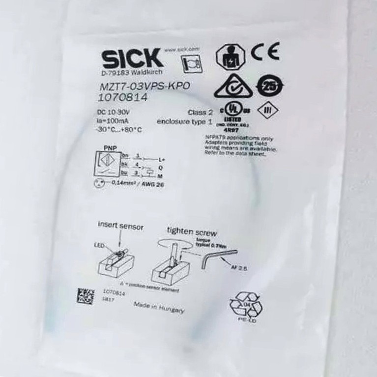 1PCS New SICK MZT7-03VPS-KPO MZT7-03VPS-KPO 1070814 Sensor Fast Ship