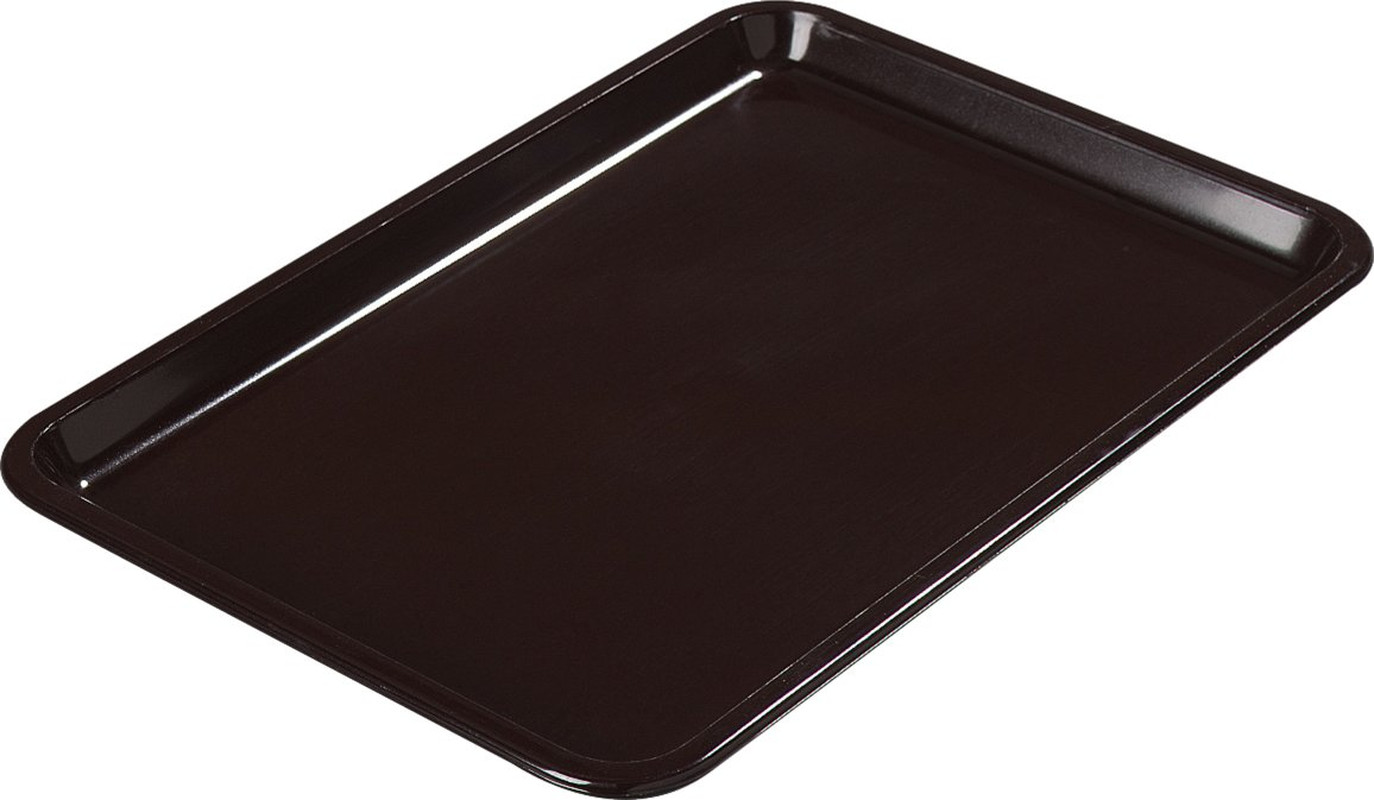 Black Plastic Tip Tray & Credit Card Holder for Restaurants - Pack of 36