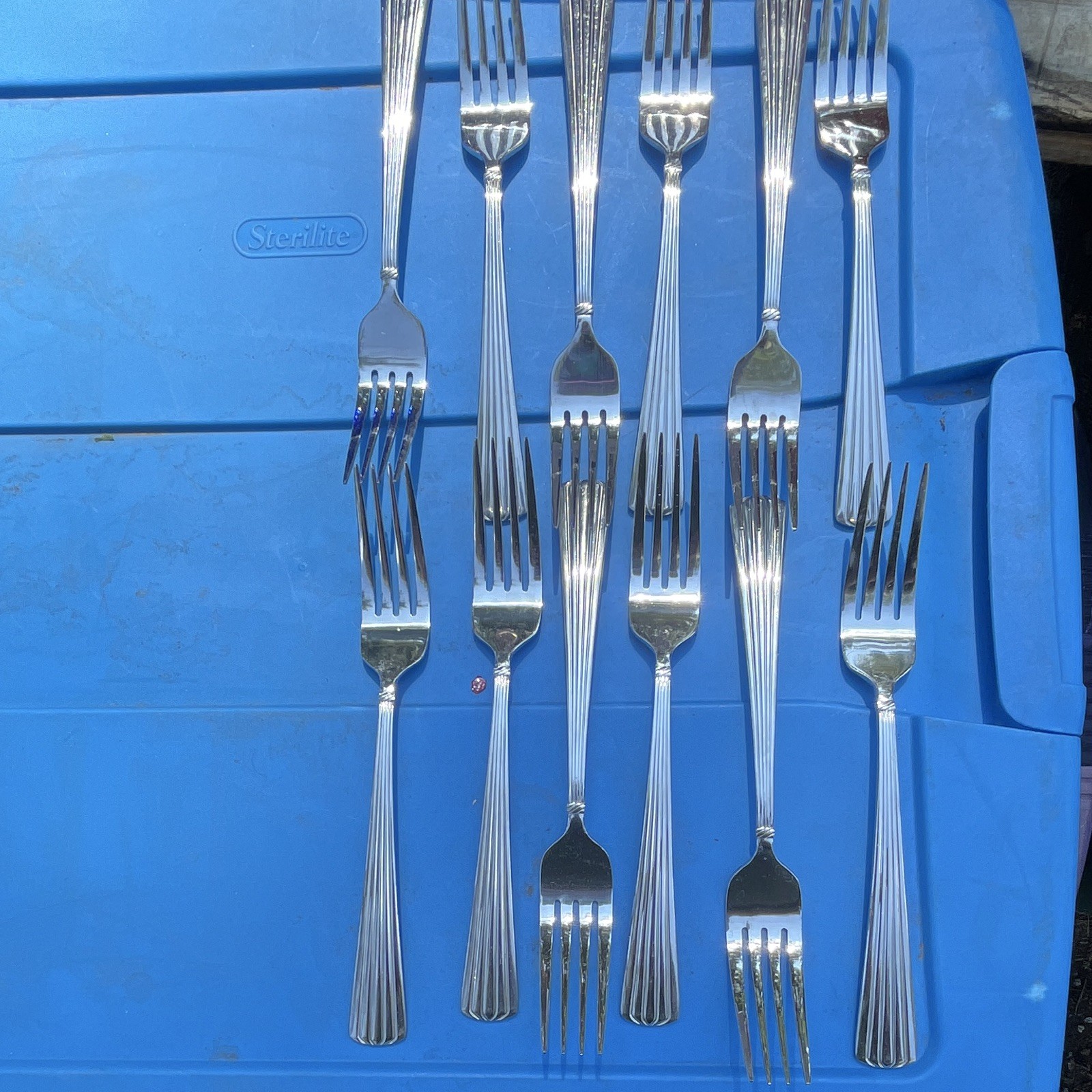 Reed & Barton 89pc Stainless Steel Flatware Set Service for 12 TRAY NOT INCLUDE