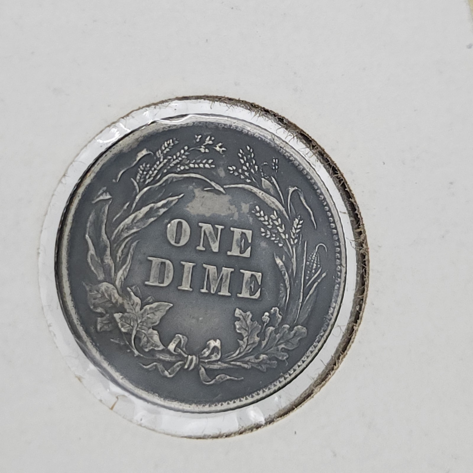 1892 Barber Dime Very Nice Condition Great Color