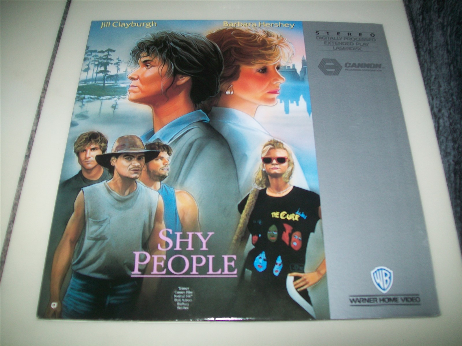 SHY PEOPLE 2-Laserdisc LD EXCELLENT CONDITION RARE GREAT FILM JILL CLAYBURGH!