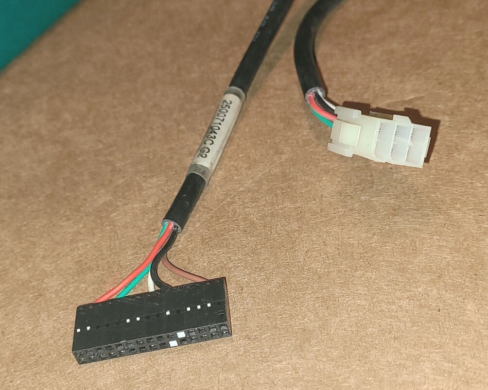 MEI Mars 24 volt VN Series Bill Acceptor Validator MDB Cable Harness qty. 2