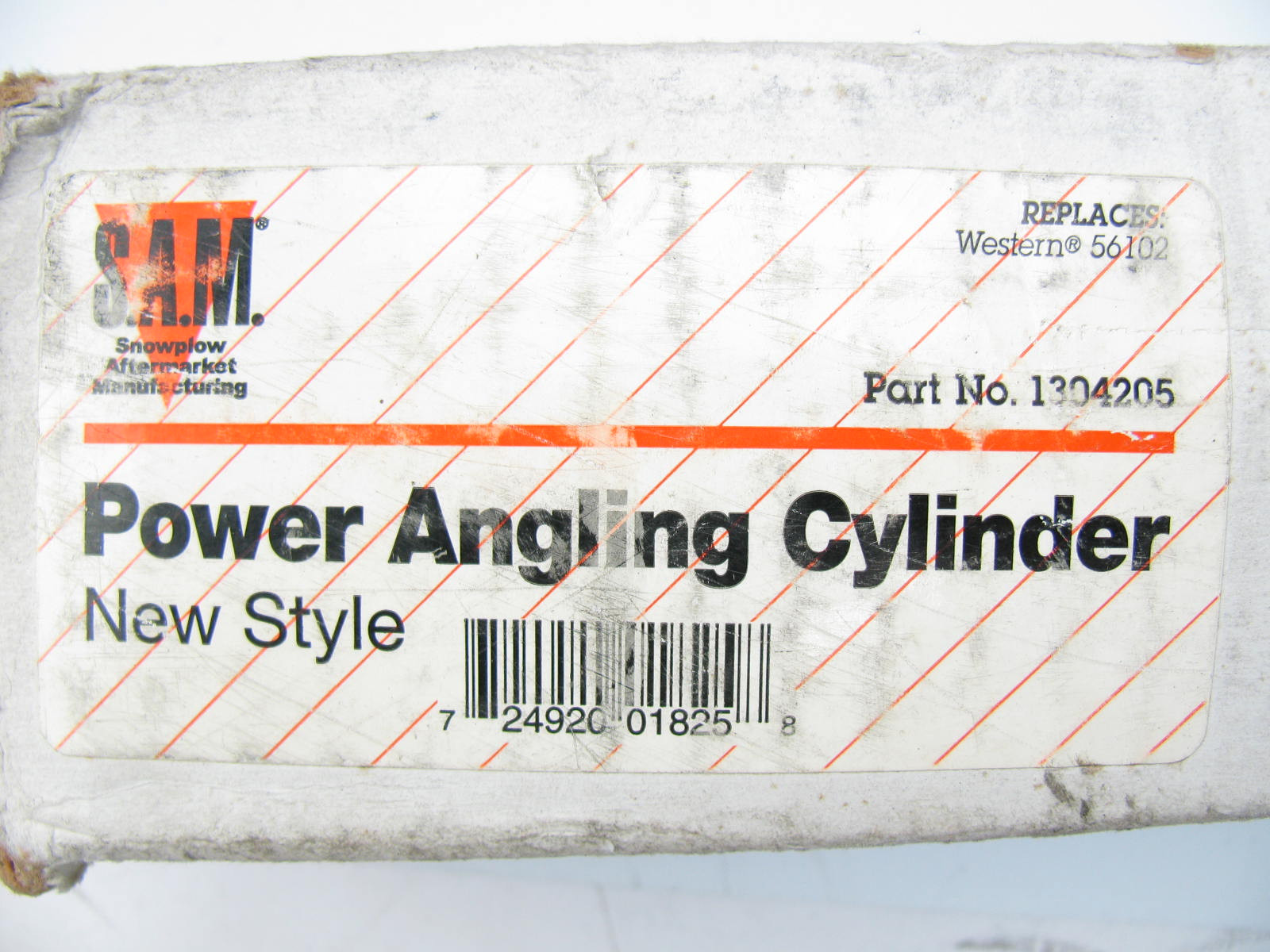 SAM 1304205 Snow Plow Angling Cylinder Ram - Replaces Western 56102