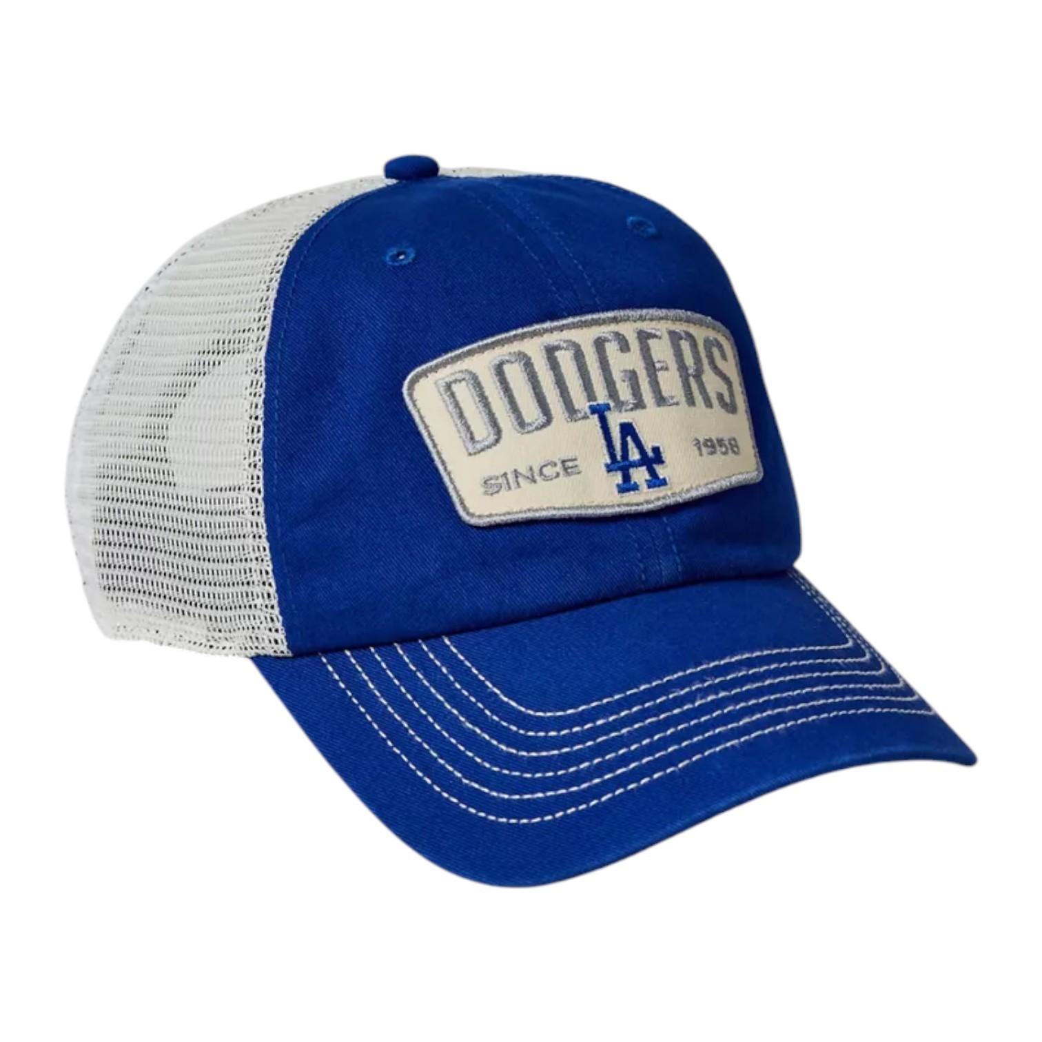 47 Brand Los Angeles Dodgers Trucker Snapback Hat Cap Adjustable