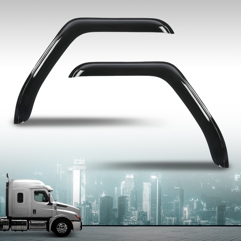 Rain Guards Fit For Freightliner Cascadia 2007-2017 Window Visors Deflectors