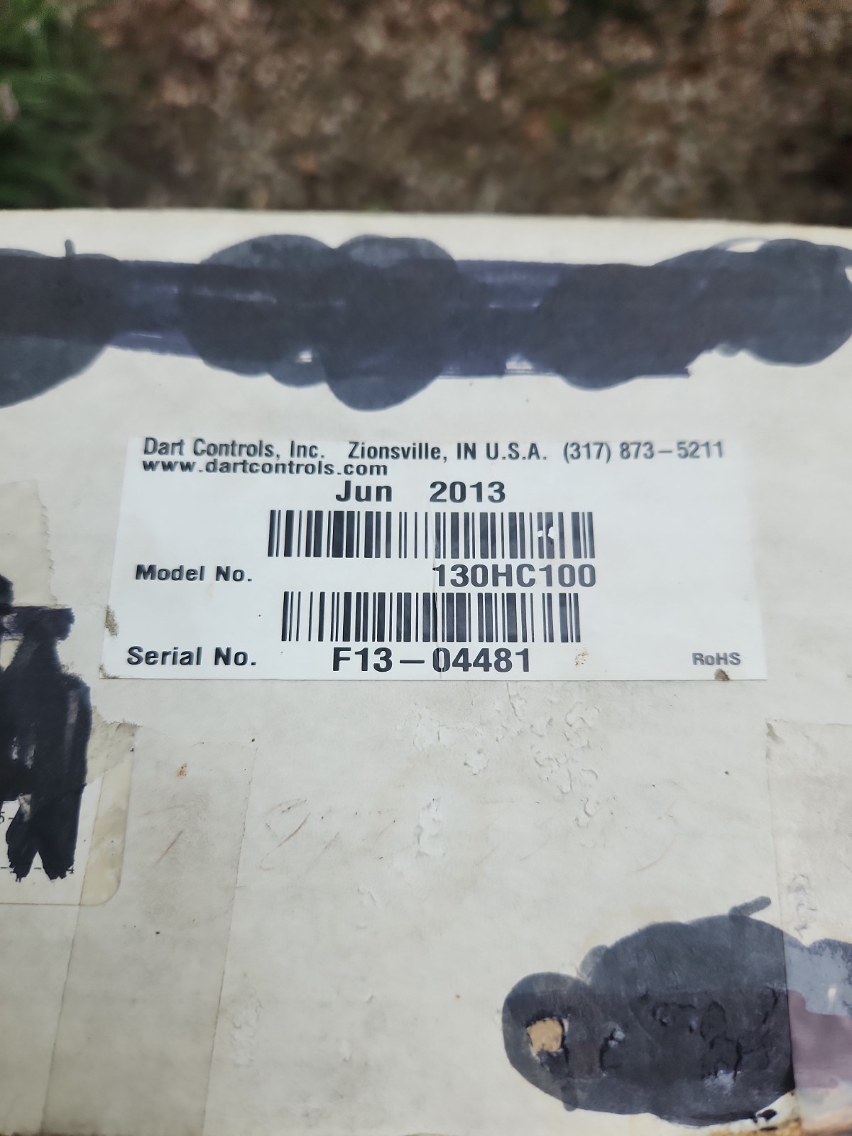DART CONTROLS 130HC100 130 CONTROL SERIES 1/8-1 HP UP TO 30 C/MIN OUTPUT A