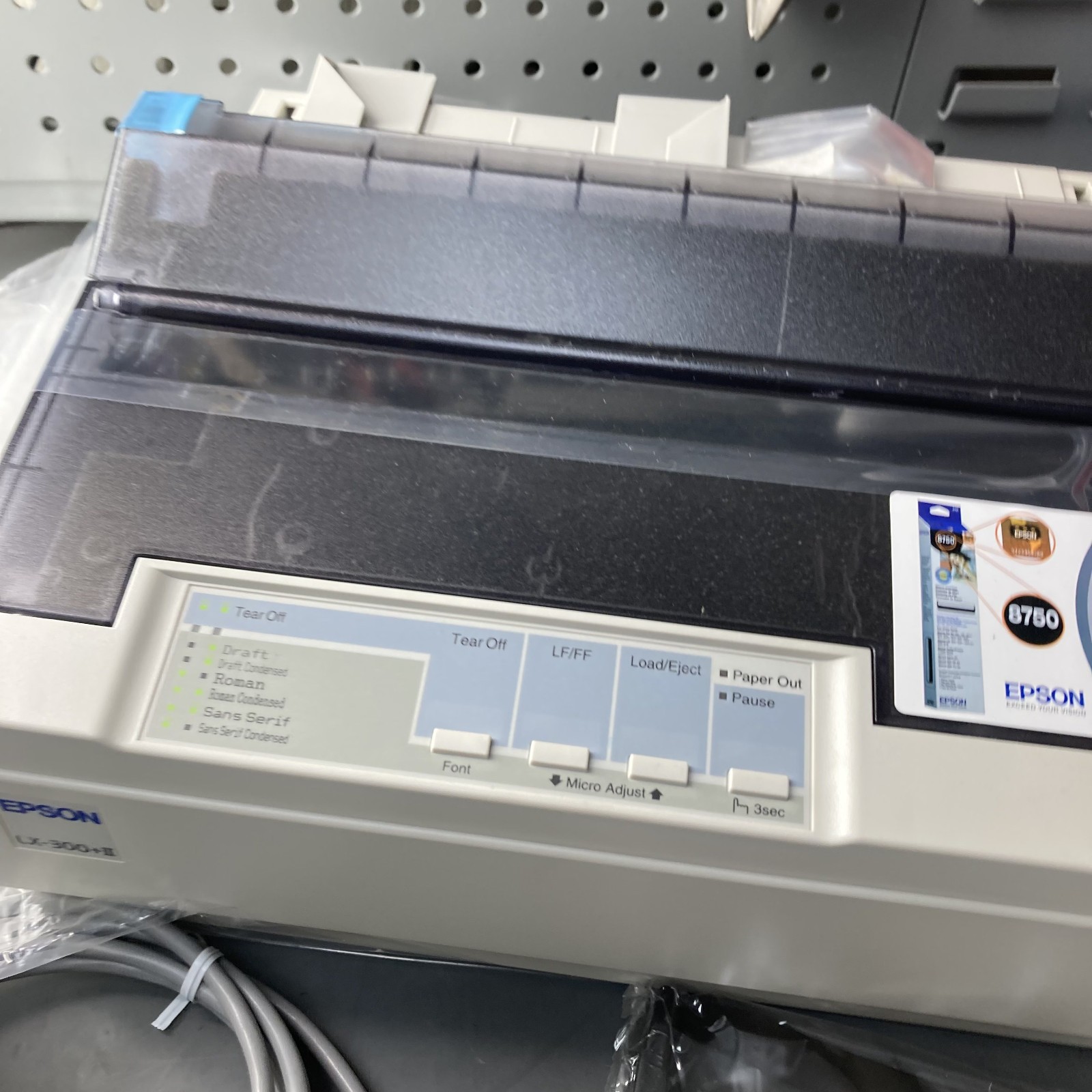 Epson Lx-300+Ii Workgroup Dot Matrix Printer New Factory Tape USB Parallel