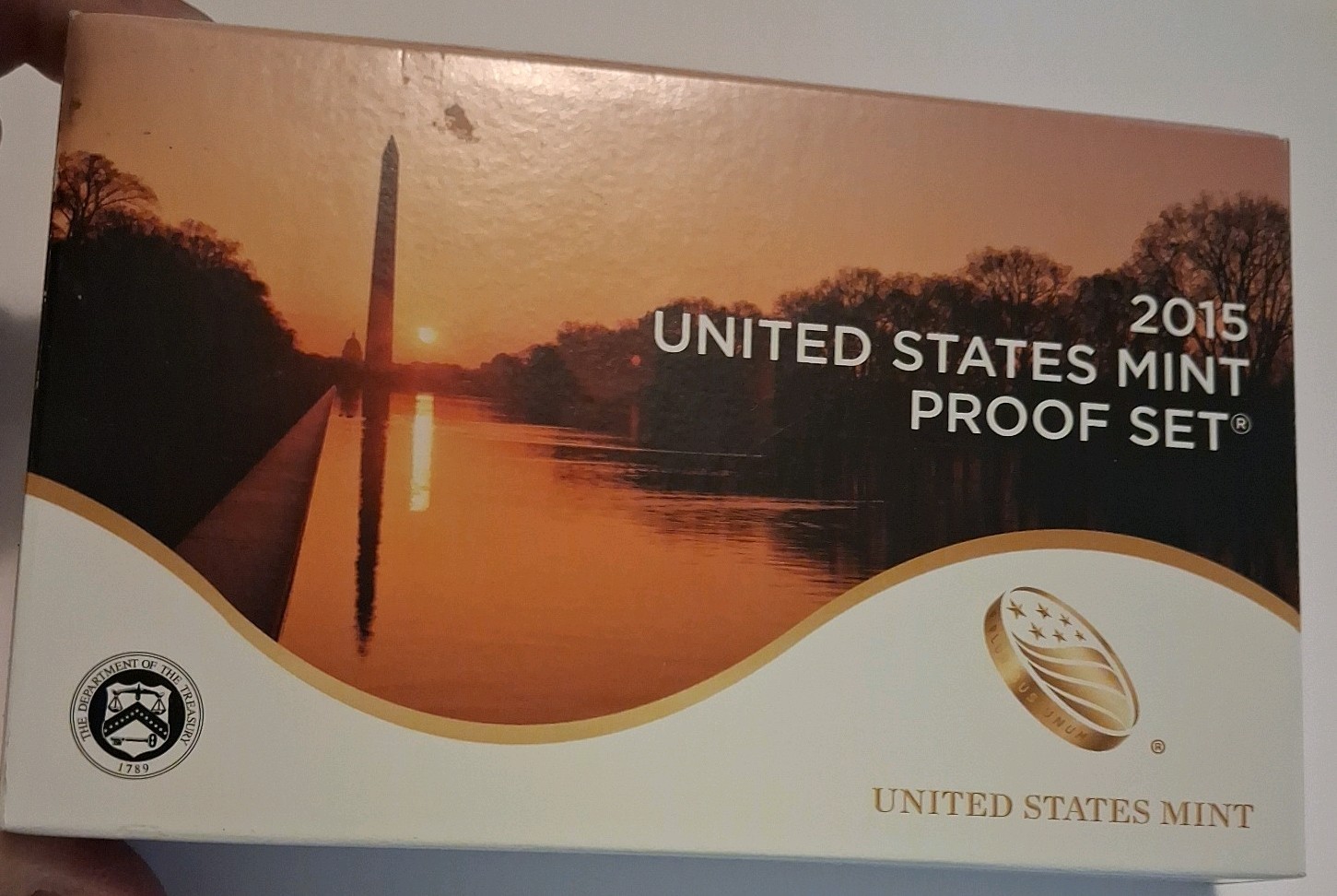 2015 U.S. Mint Proof Set OGP Box & COA 14 Coins Complete Clad Set