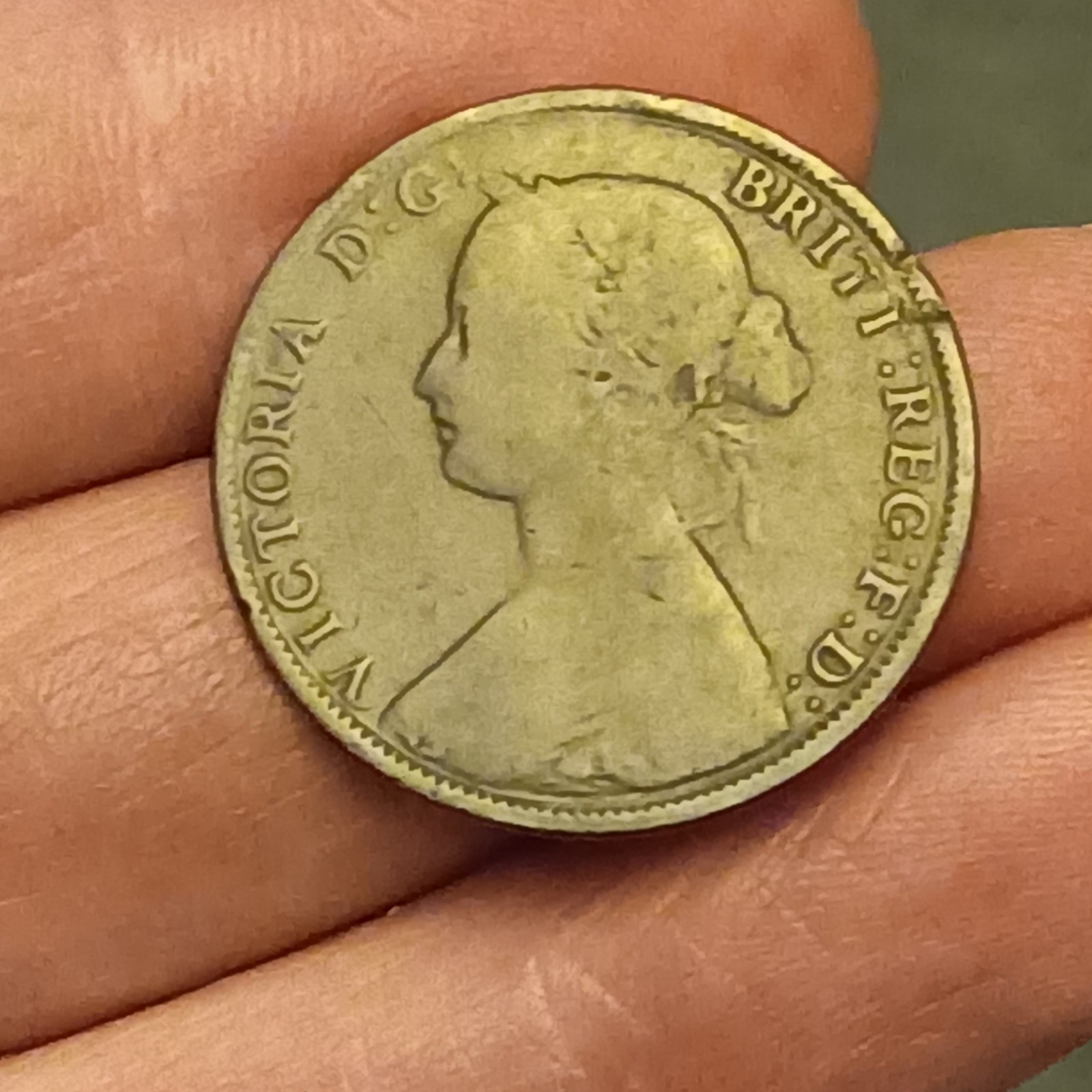 1861 New Brunswick 1 Cent