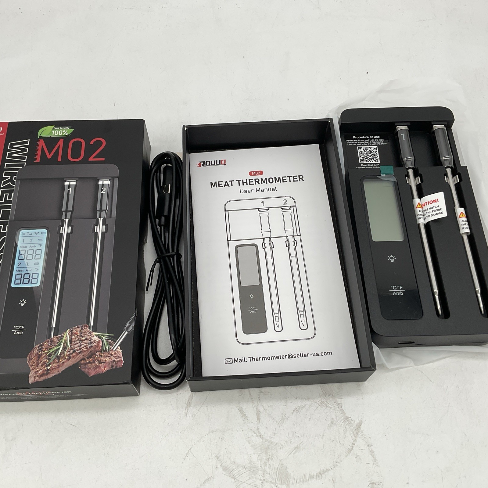 Wireless Meat Thermometer(A143)