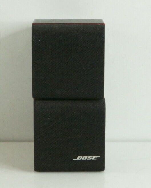 1x Bose Redline Double Cube Speaker (Black) Early RCA Connection Version