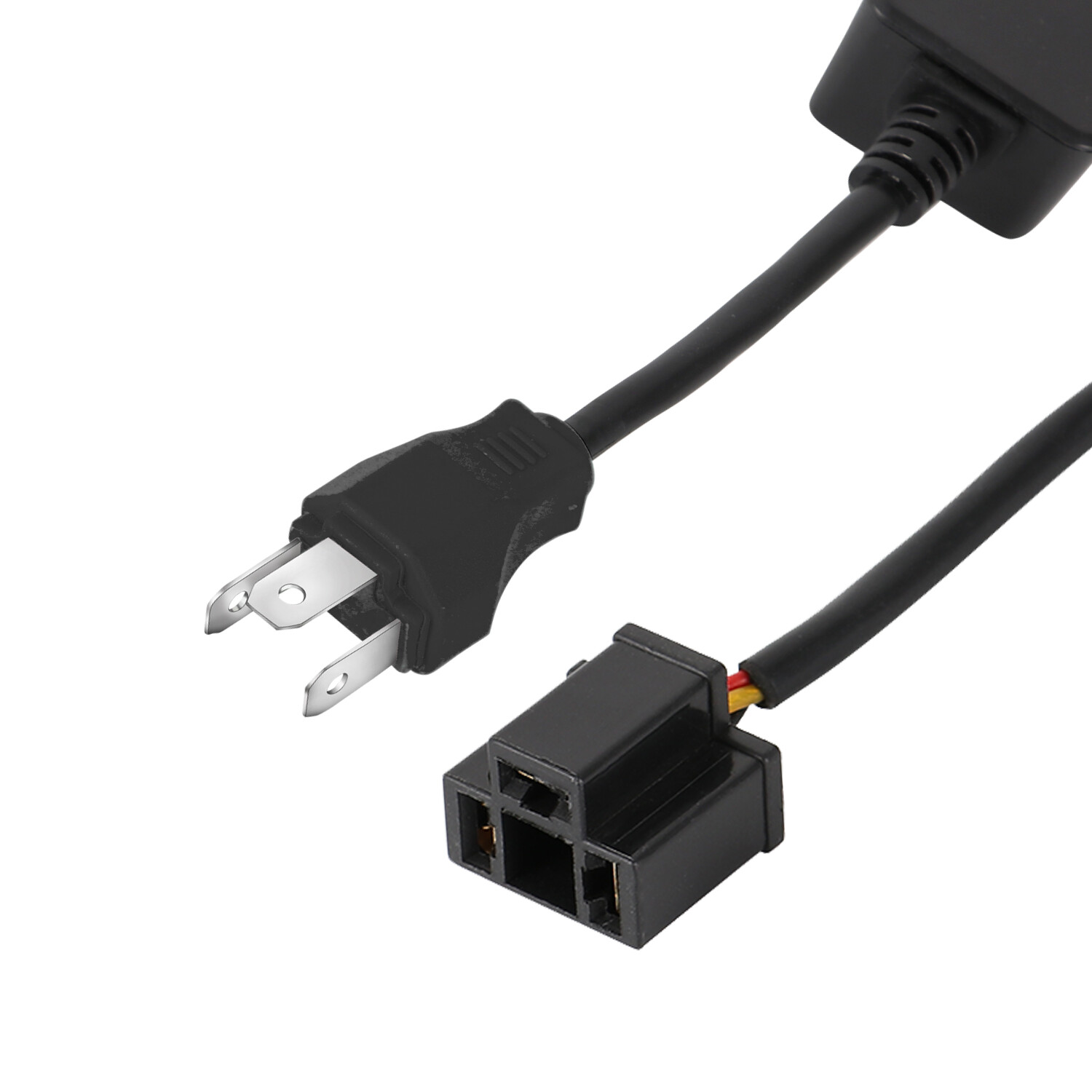 2pcs H4 9003 LED Headlight Canbus Adapter Harness Decoder Anti Flicker