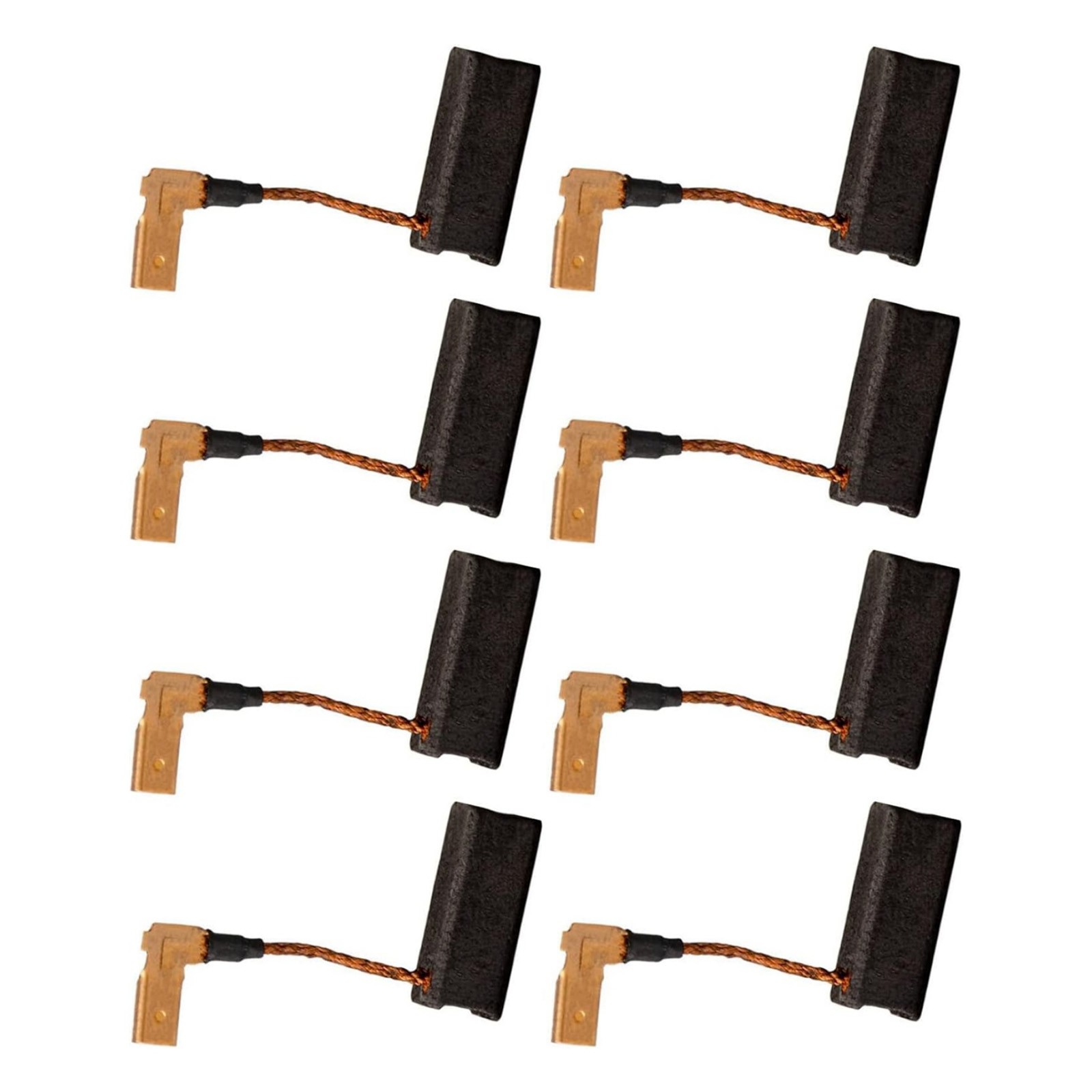 8 Pack Carbon Brushes Replacement For DeWalt DWE4011 DWE4012 DWE4120N Models